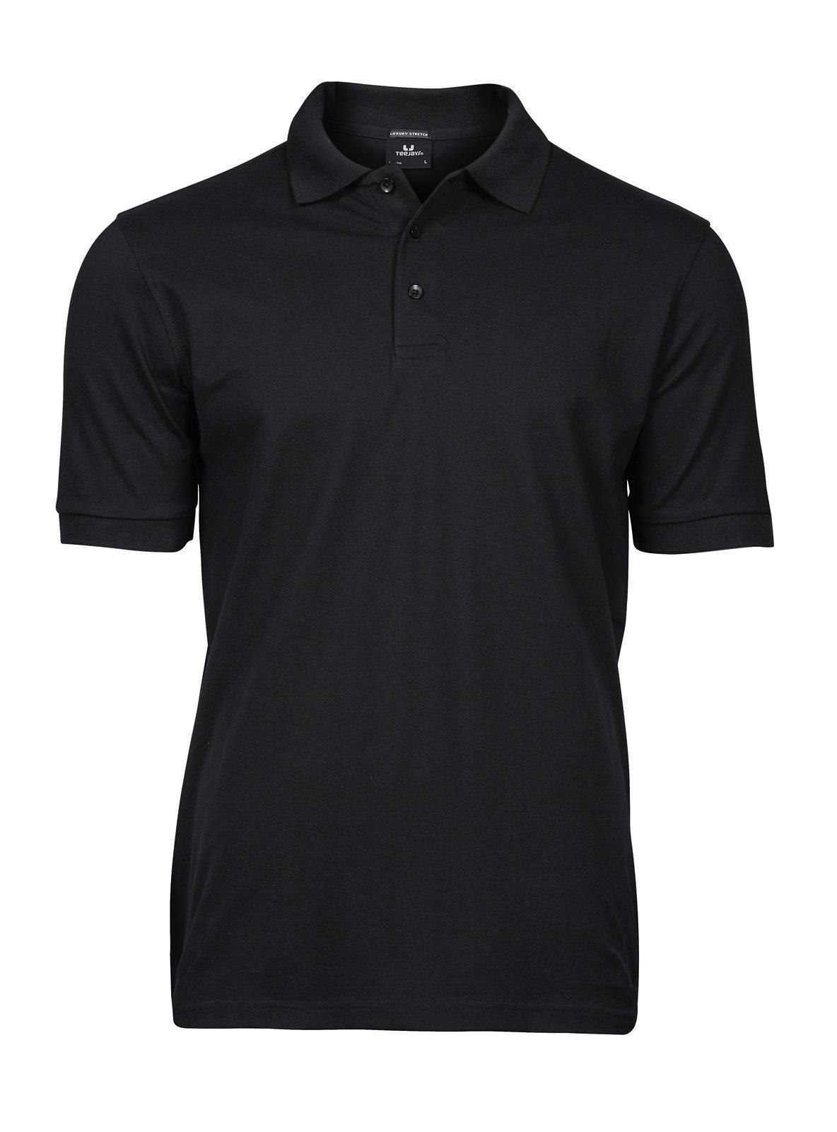 Luxury Stretch Polo Tee Jays® Black S