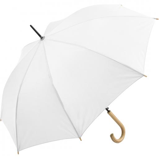 Automatischer Regenschirm ÖkoBrella bedrucken lassen inkl. Logo Fare® White