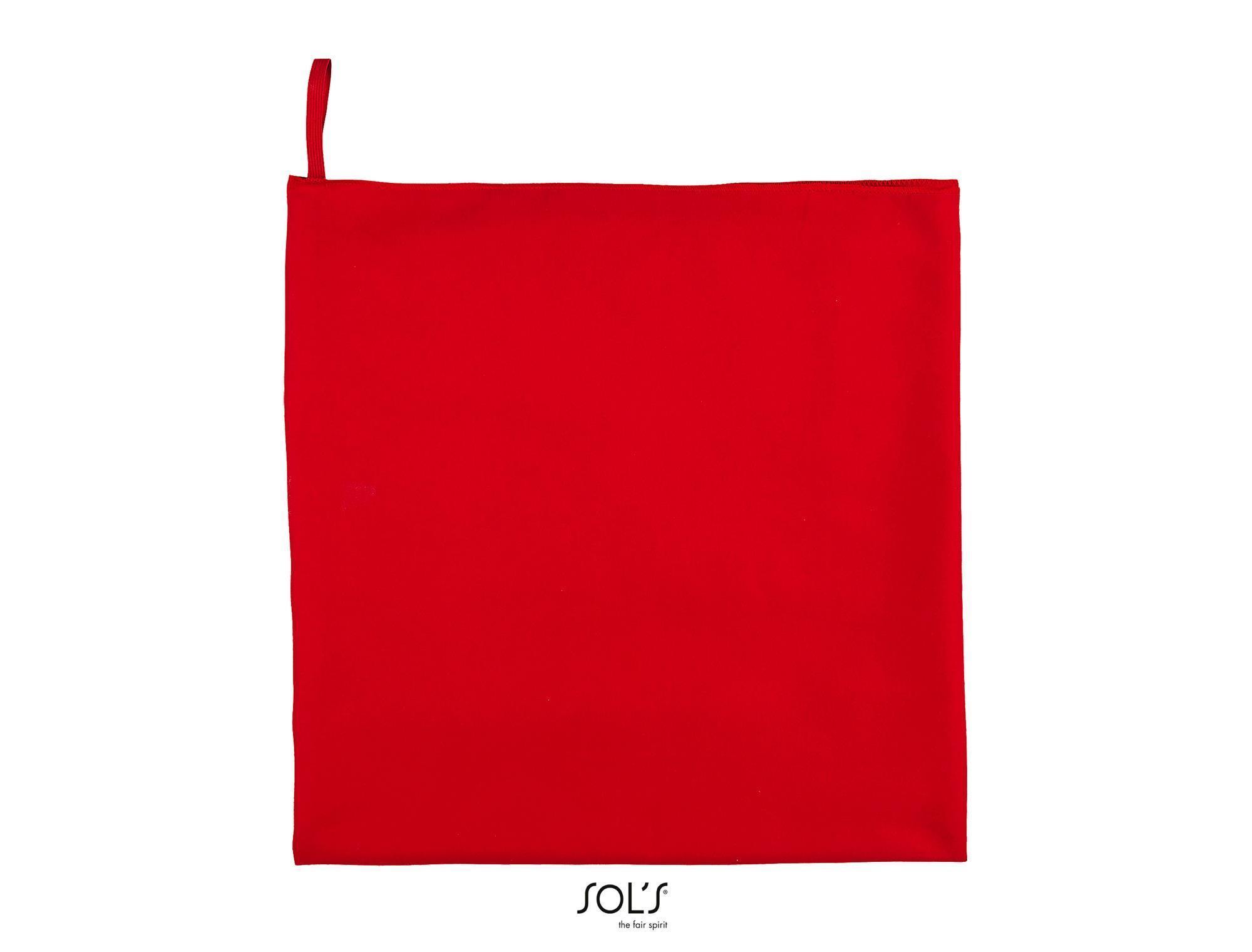 Microfiber towel Atoll 50 x 100 cm Red