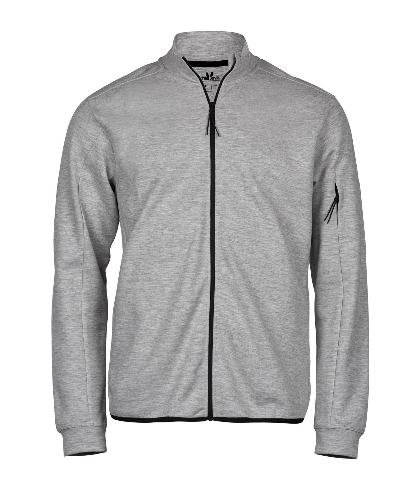 Athletic Full Zip Sweat - Timeless, functional and customizable with logo Tee Jays®