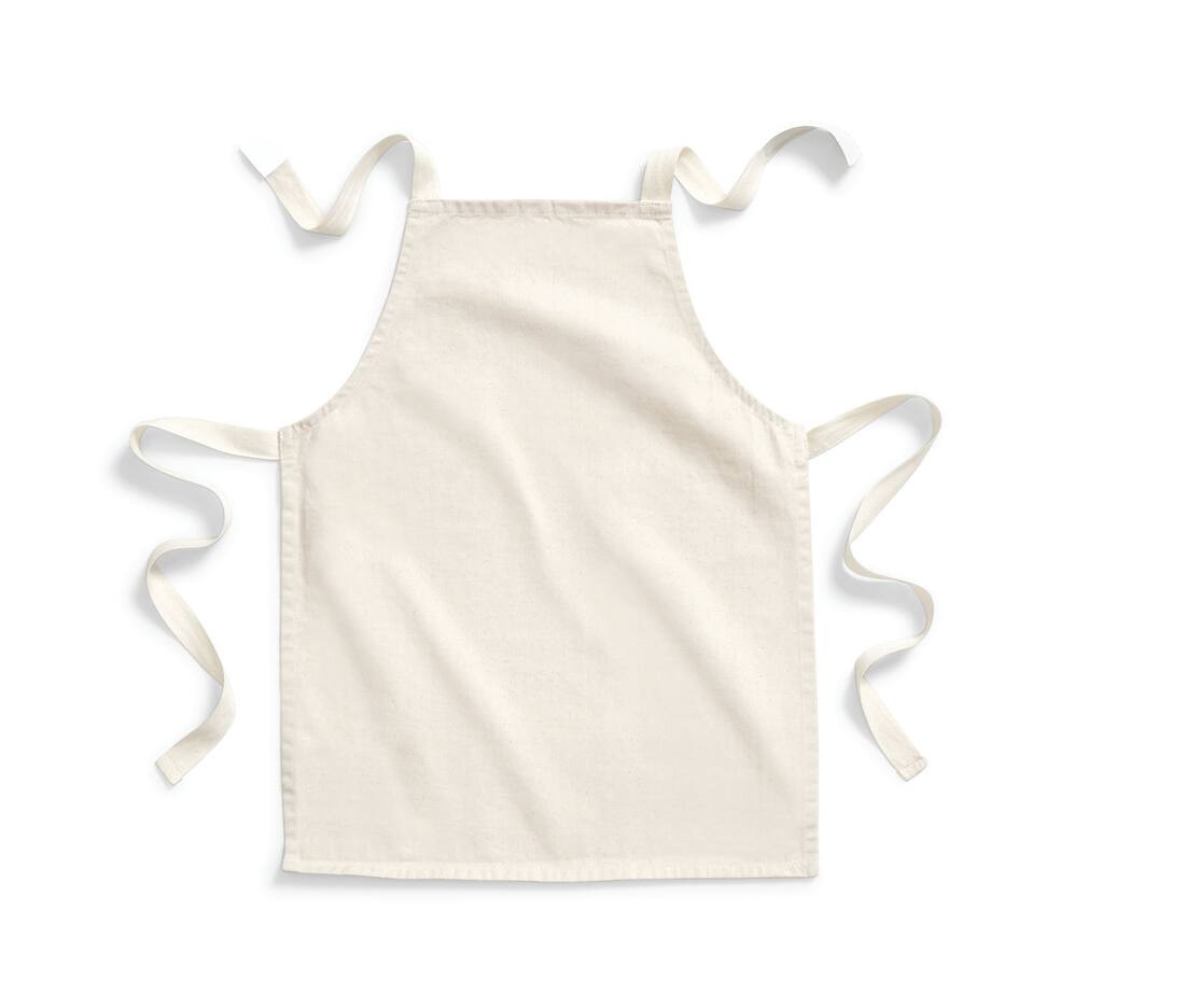 Fairtrade children's apron 45 x 60 cm Westford Mill® Natural