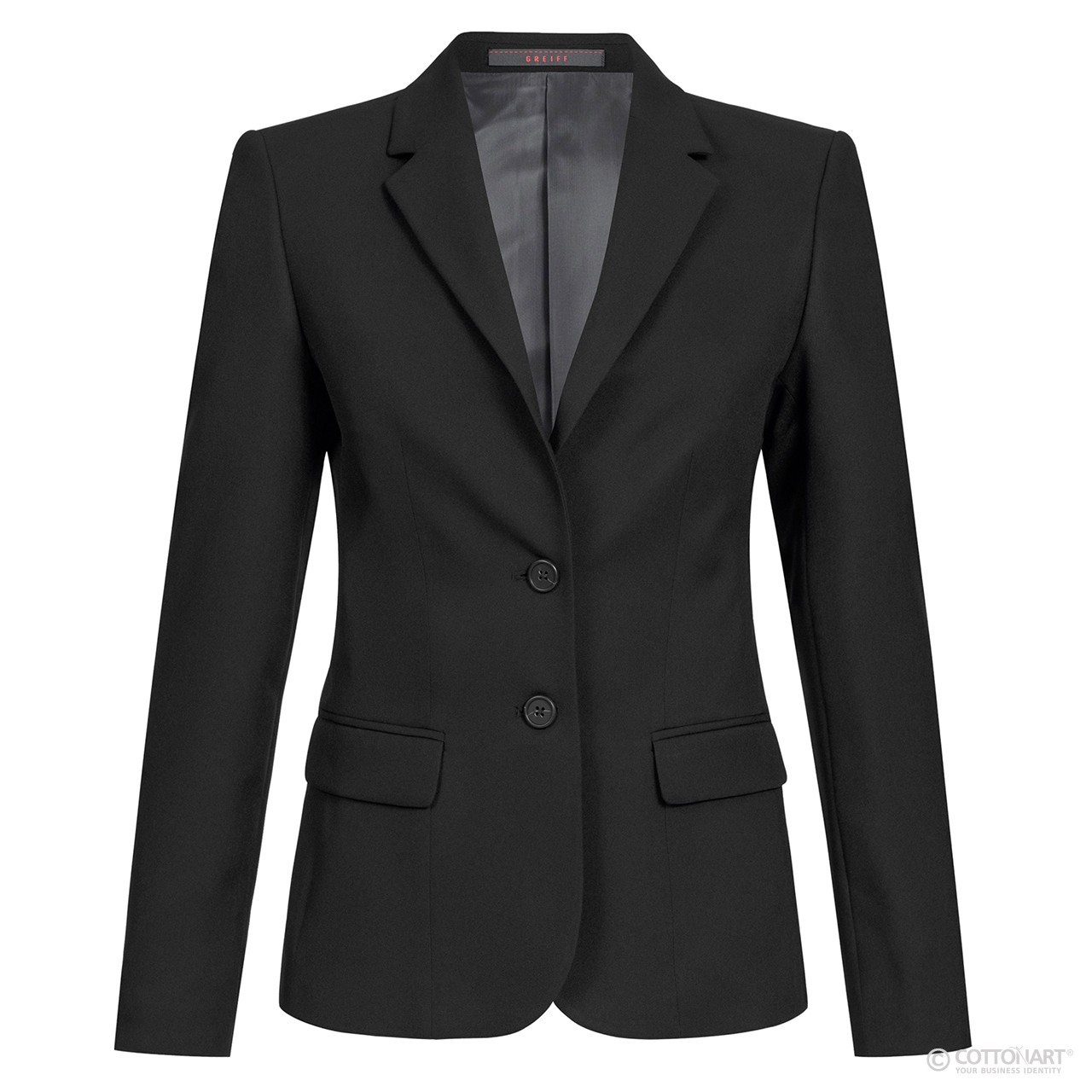 Ladies Blazer Regular Fit 8403 Greiff® Black 40
