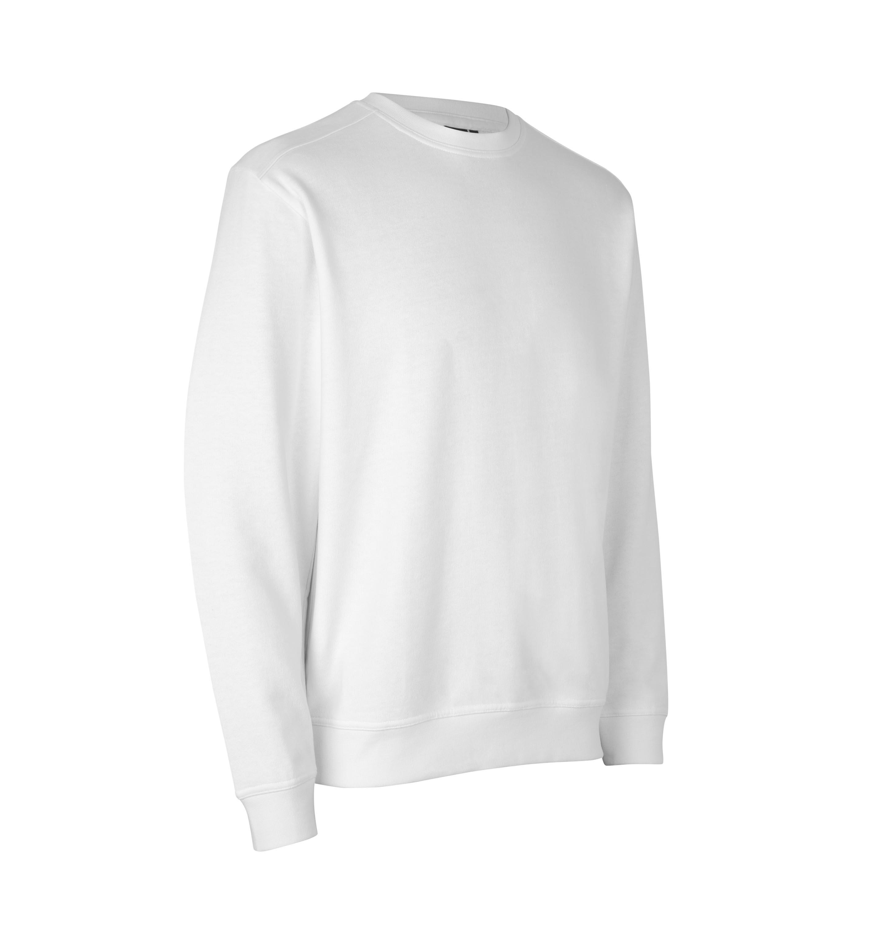 PRO Wear CARE Herren-French Terry-Sweatshirt 320 g/m² ID Identity® Weiss XS