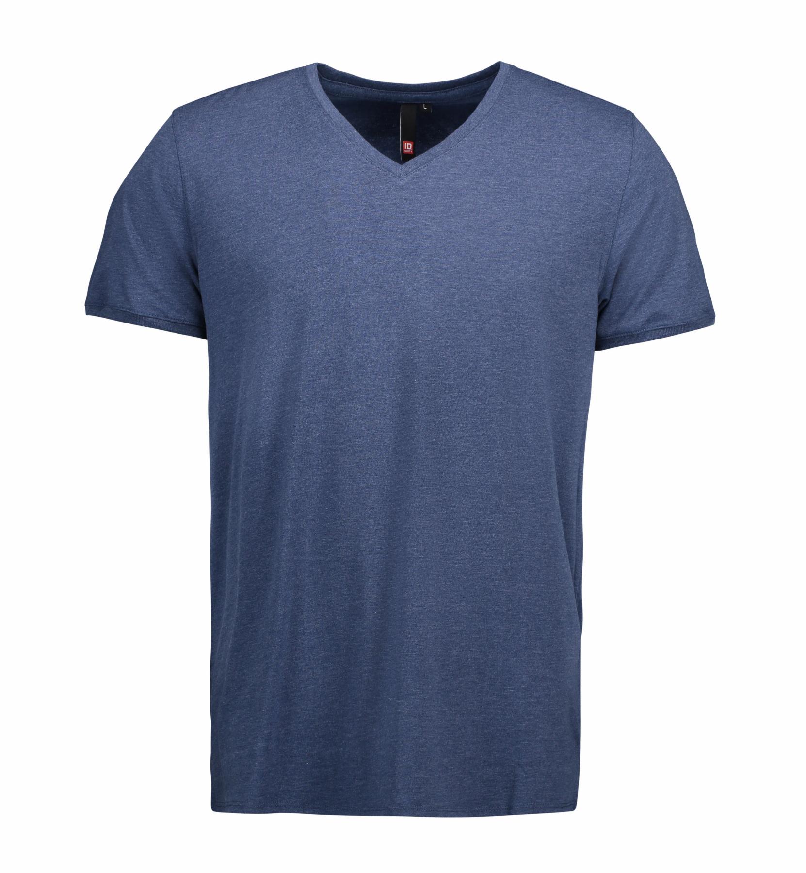 CORE T-Shirt | V-Ausschnitt 160 g/m² ID Identity® Blau meliert S