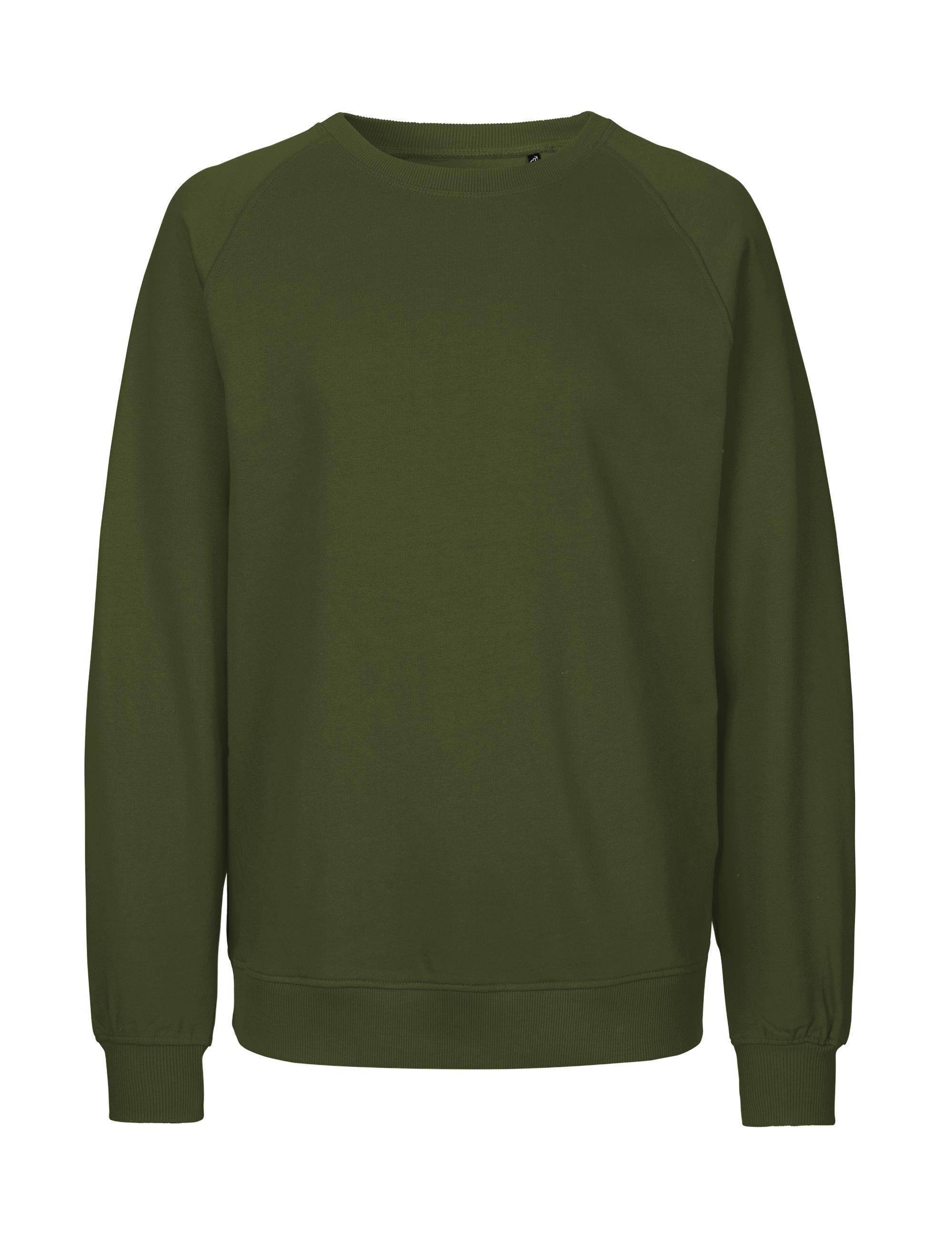 Organic Fairtrade Unisex Sweatshirt 300 g m Neutral Military XXL