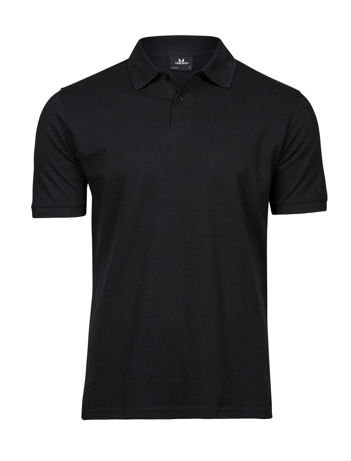 Herren Heavy Poloshirt Tee Jays® Black S