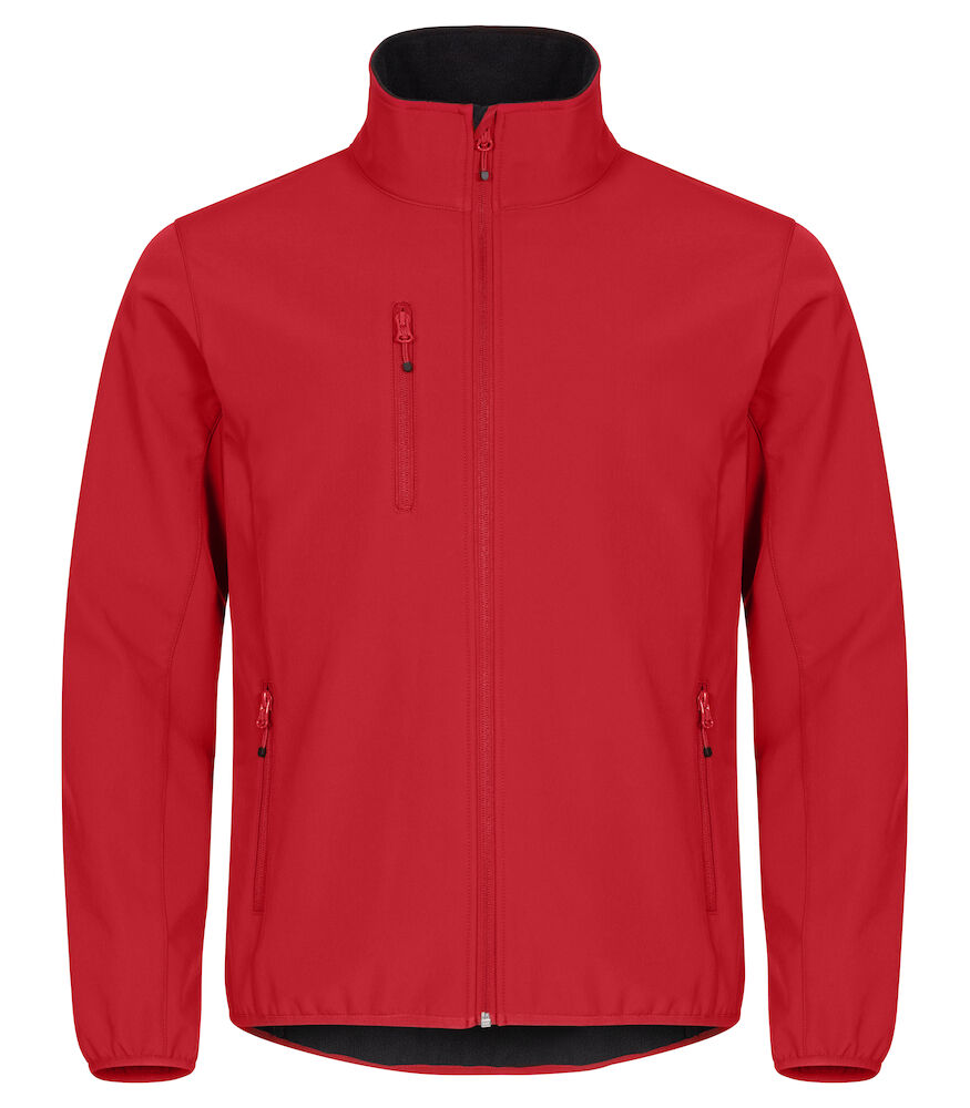 Herren Softshelljacke Classic Clique® Rot 3XL