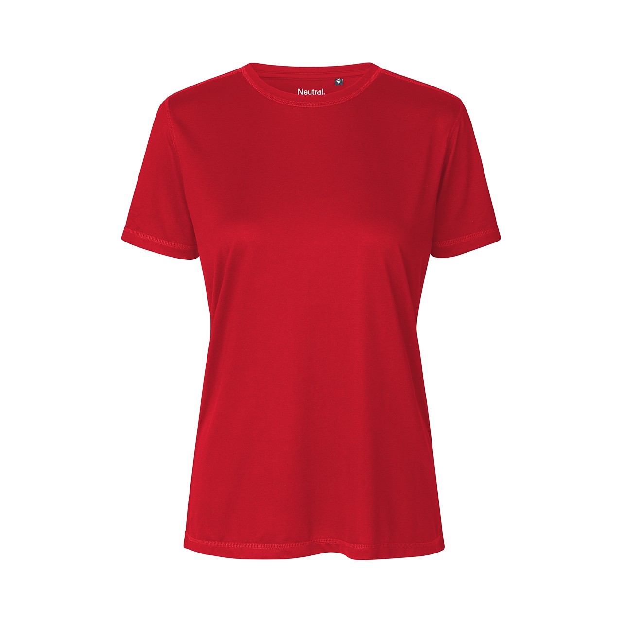 Fairtrade Recycled Performance Damen-T-Shirt 155 g/m² Neutral® Red L