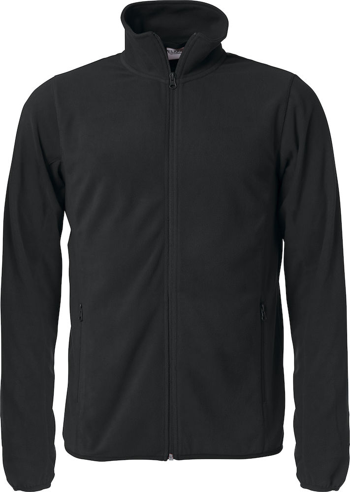 Men Basic Microfleece Jacket 190 g/m² Clique® Black 99 S