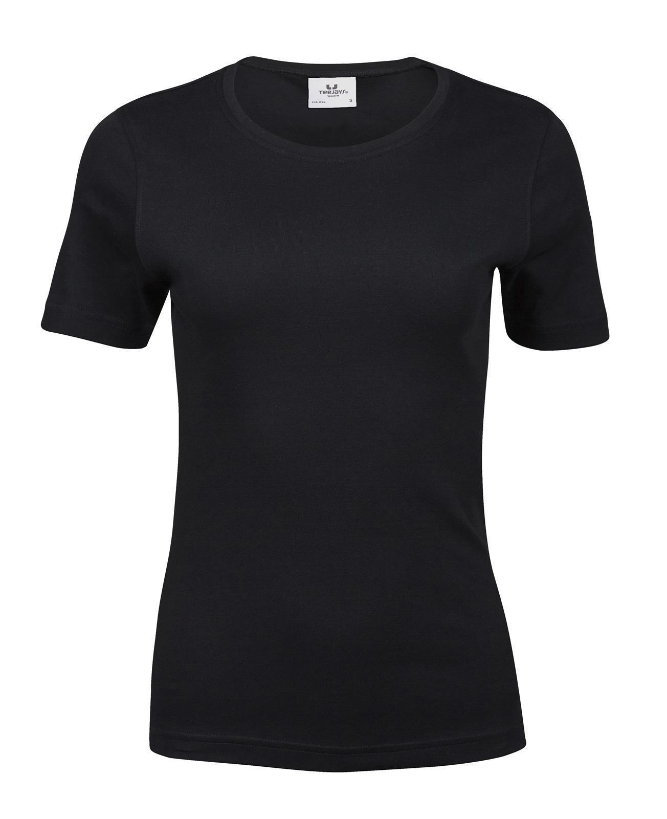 Damen Interlock Tee Tee Jays® Black S