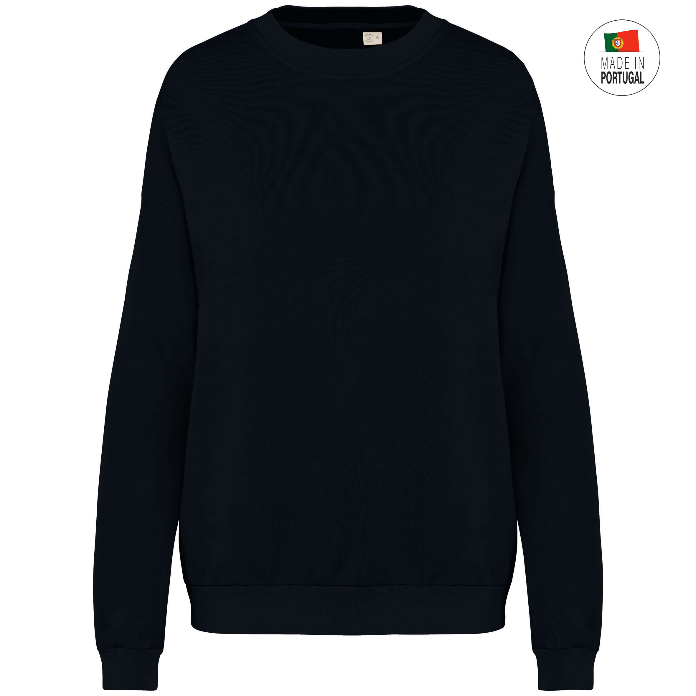 Oversized sweatshirt made from organic cotton - Made in Portugal Native Spirit®