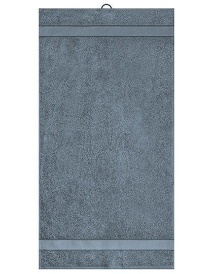 Bio Handtuch 420 g/m² 50 x 100 cm Myrtle Beach® Graphite