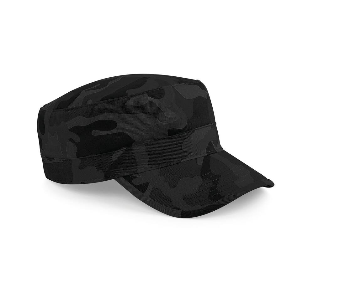 Cuba-Cap Camo Army Beechfield® NUR BEDRUCKBAR Midnight Camo