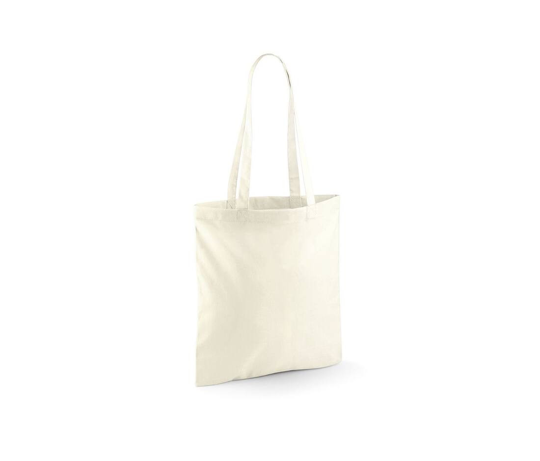 Einkaufstasche aus recyceltem Polyester 38 x 42 cm Westford Mill® Natural