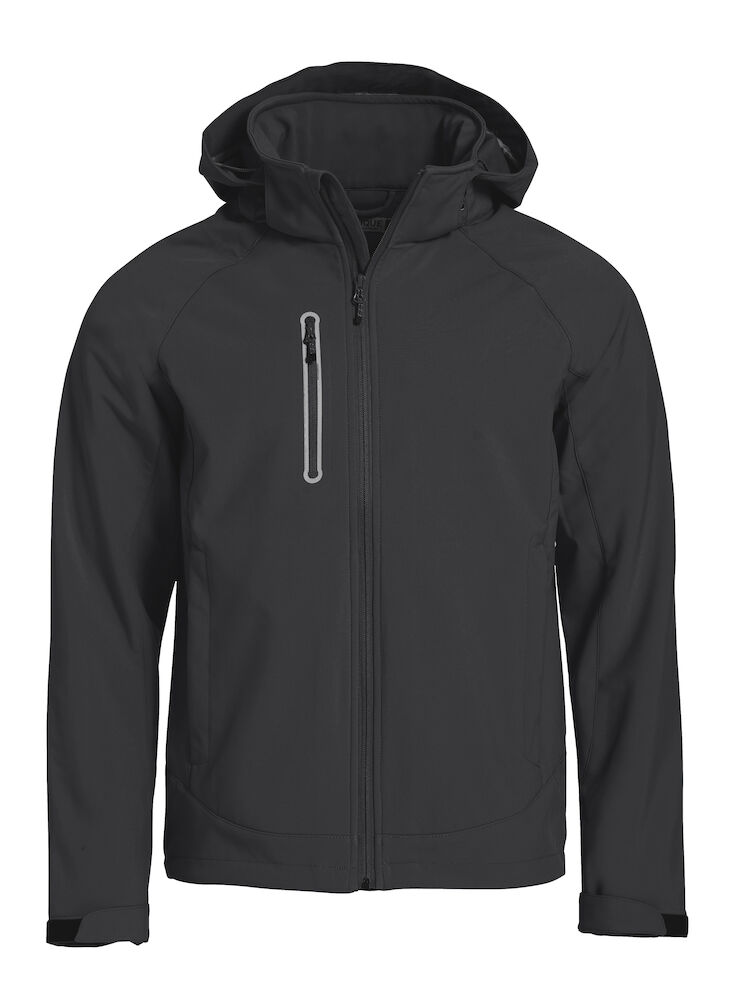 Herren Softshelljacke Milford Clique® Darkgrey 3XL