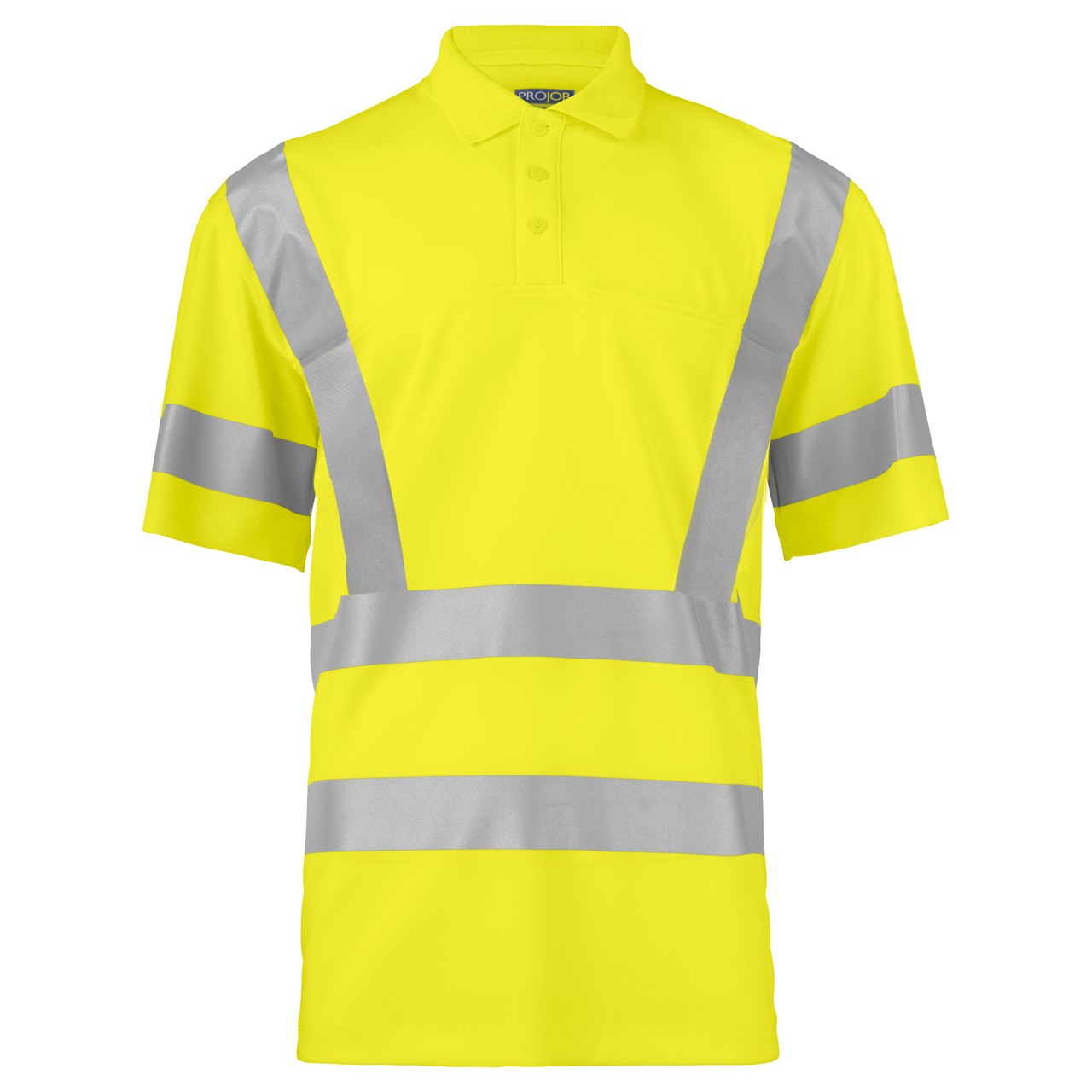 High visibility polo shirts EN ISO 20471 CLASS 2/3 Projob® Yellow 3XL