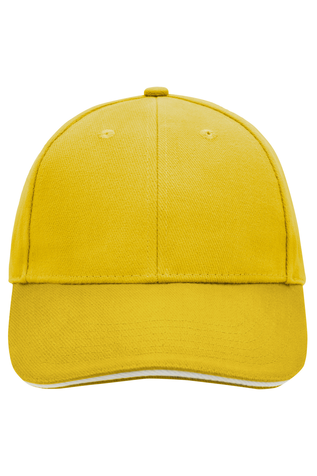 6 Panel Sandwich Cap Myrtle Beach® Sun-yellow/White