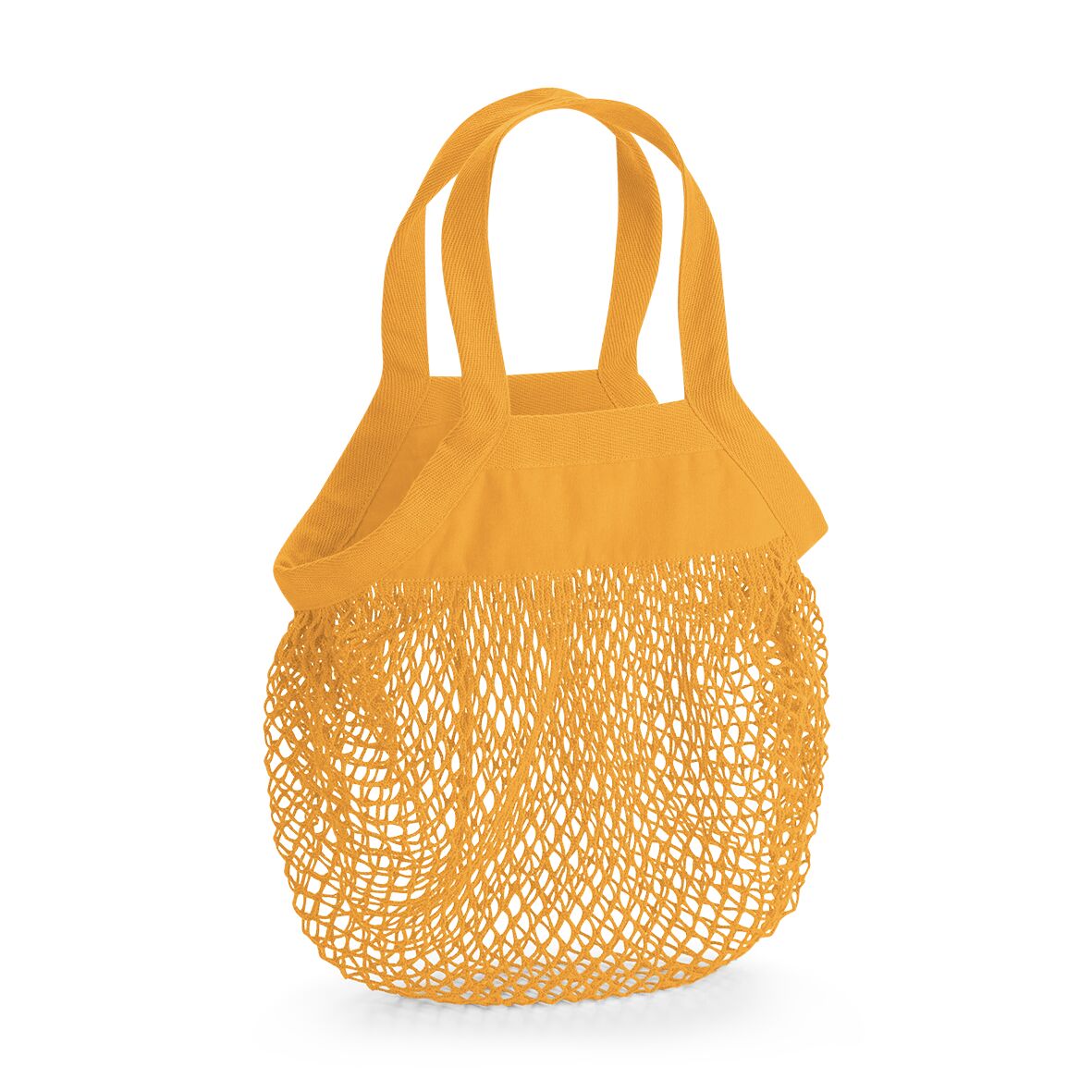 Organic cotton mesh bag 34 x 34 cm Westford Mill® Amber