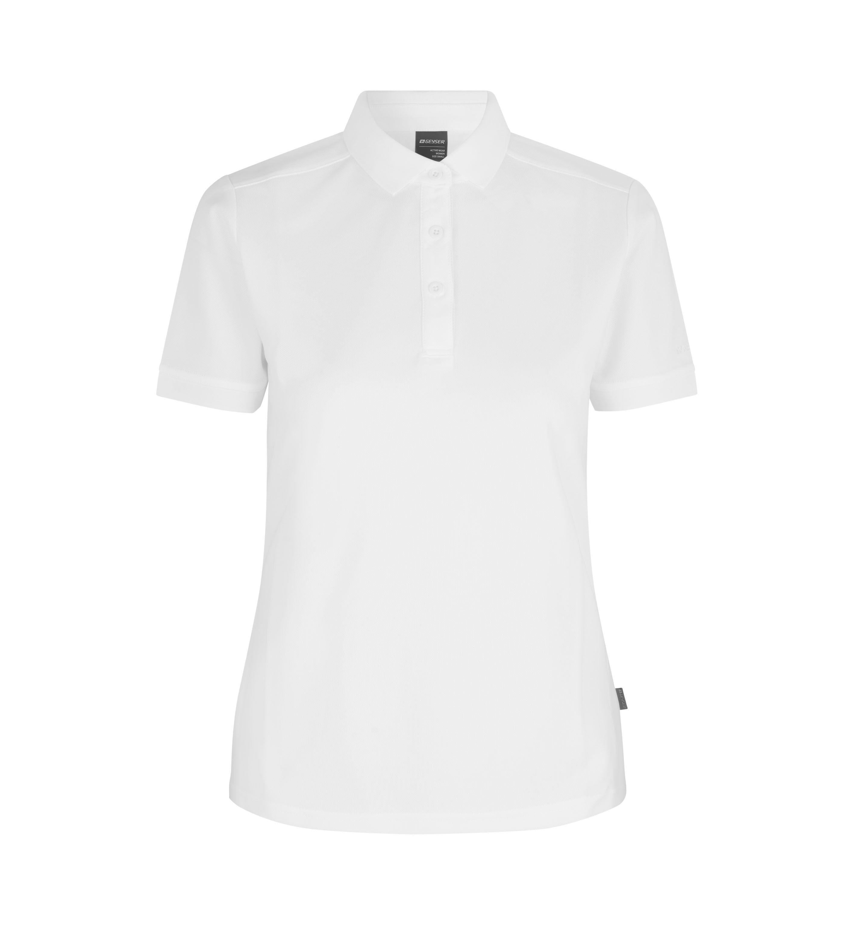 Polo Shirt | Functional | Damen 180 g/m² Geyser by ID® white S