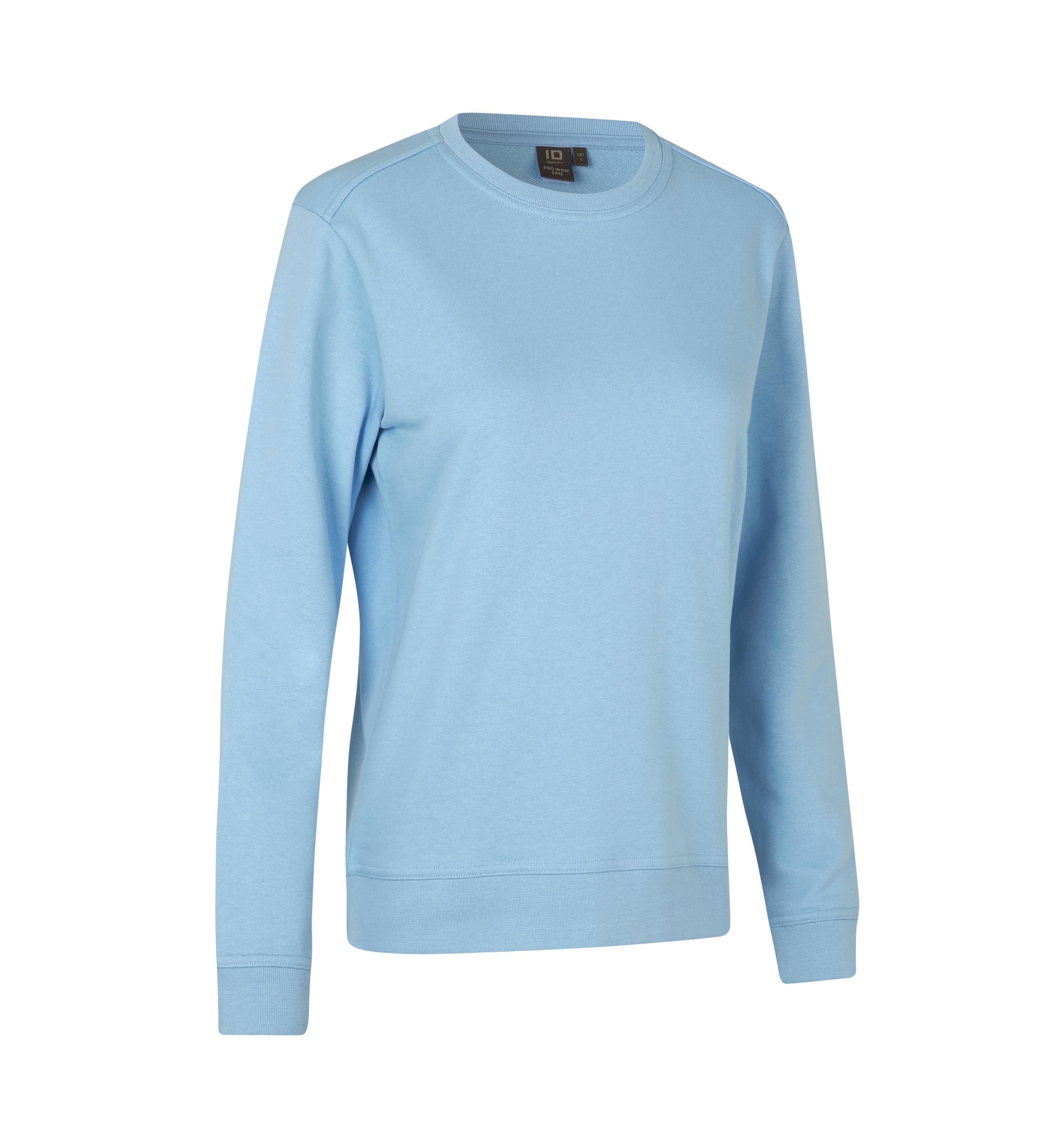 PRO Wear CARE Damen-Sweatshirt French Terry 320 g/m² ID Identity® Hellblau XL