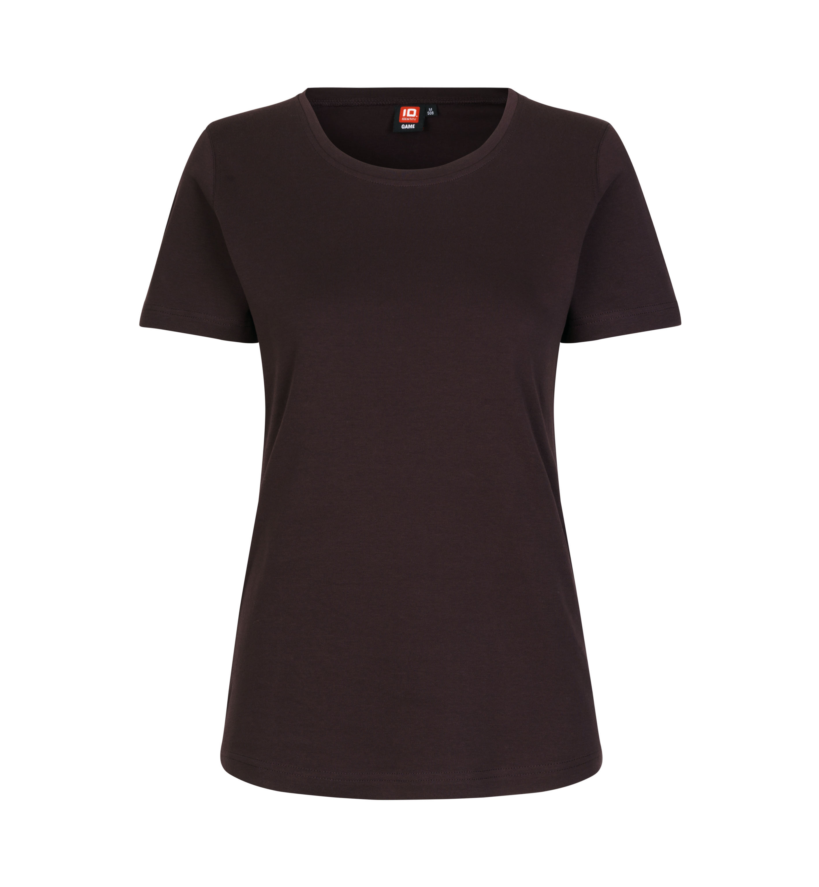 Interlock-T-Shirt Damen 220 g/m² ID Identity® Dunkel Bordeaux S