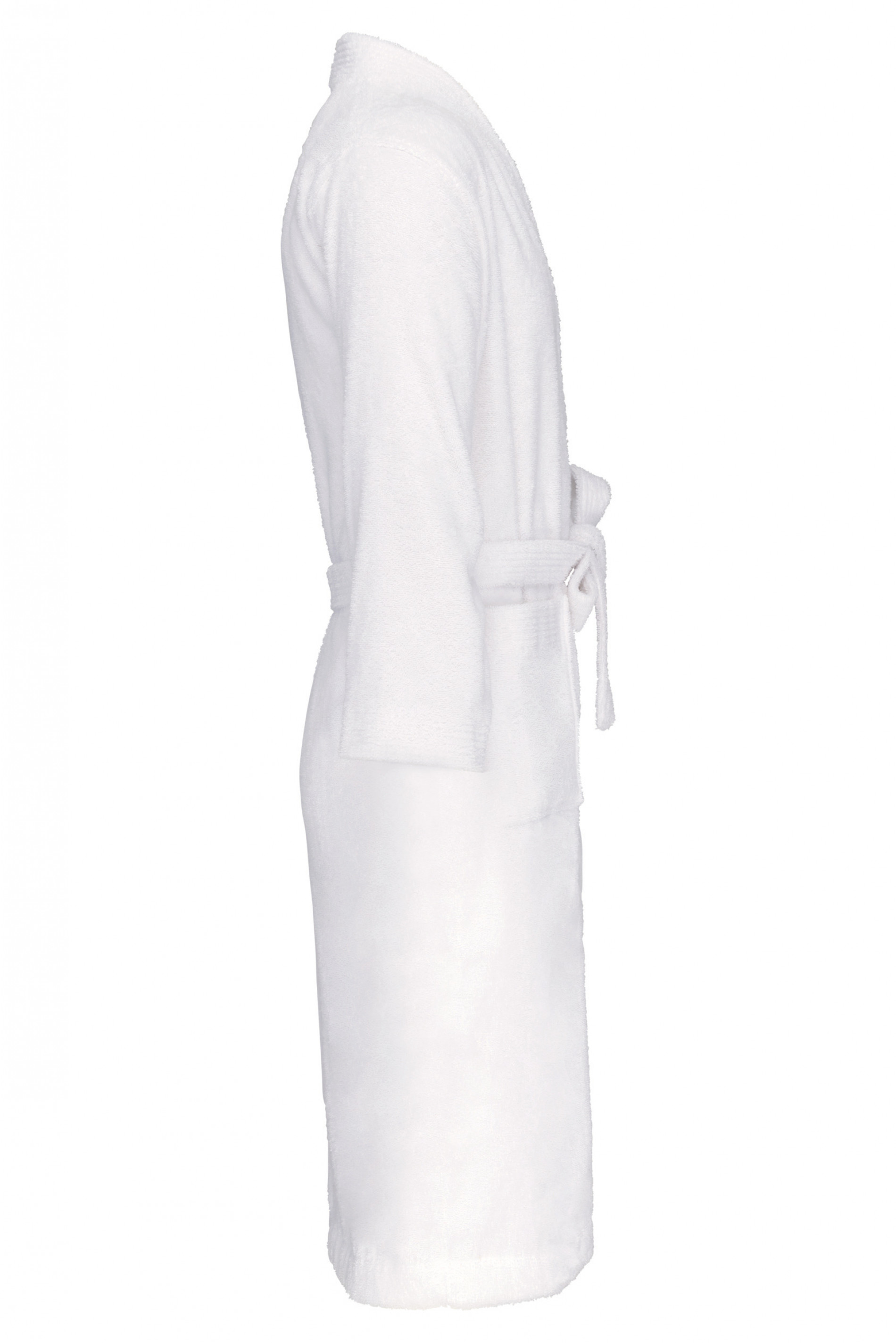 Unisex-Walkfrottier-Bademantel Lounge 400 g/m² Kariban® White XL