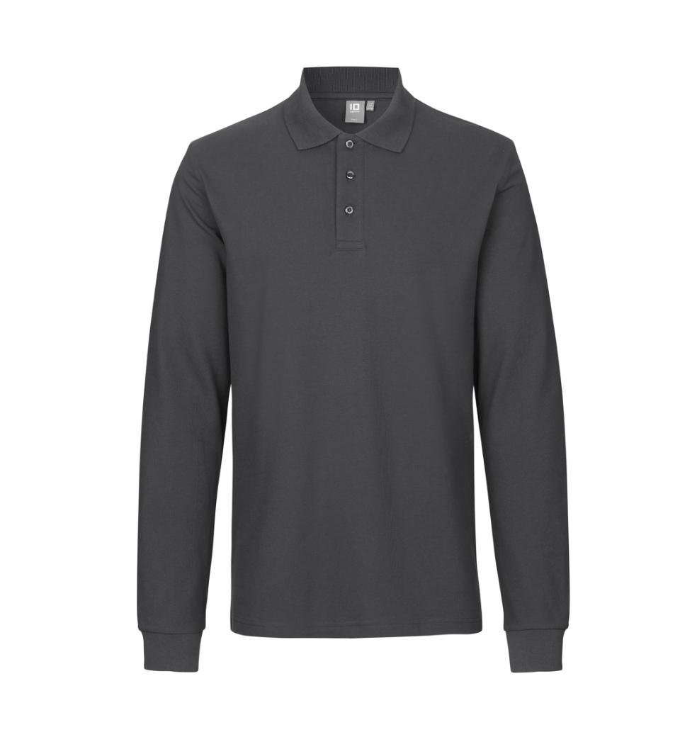 Men's long sleeve polo shirt 210-220 g/m² ID Identity® Coke XL