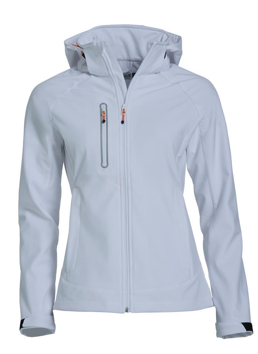 Ladies Softshell Jacket Milford 280 g/m² Clique® White 00 S