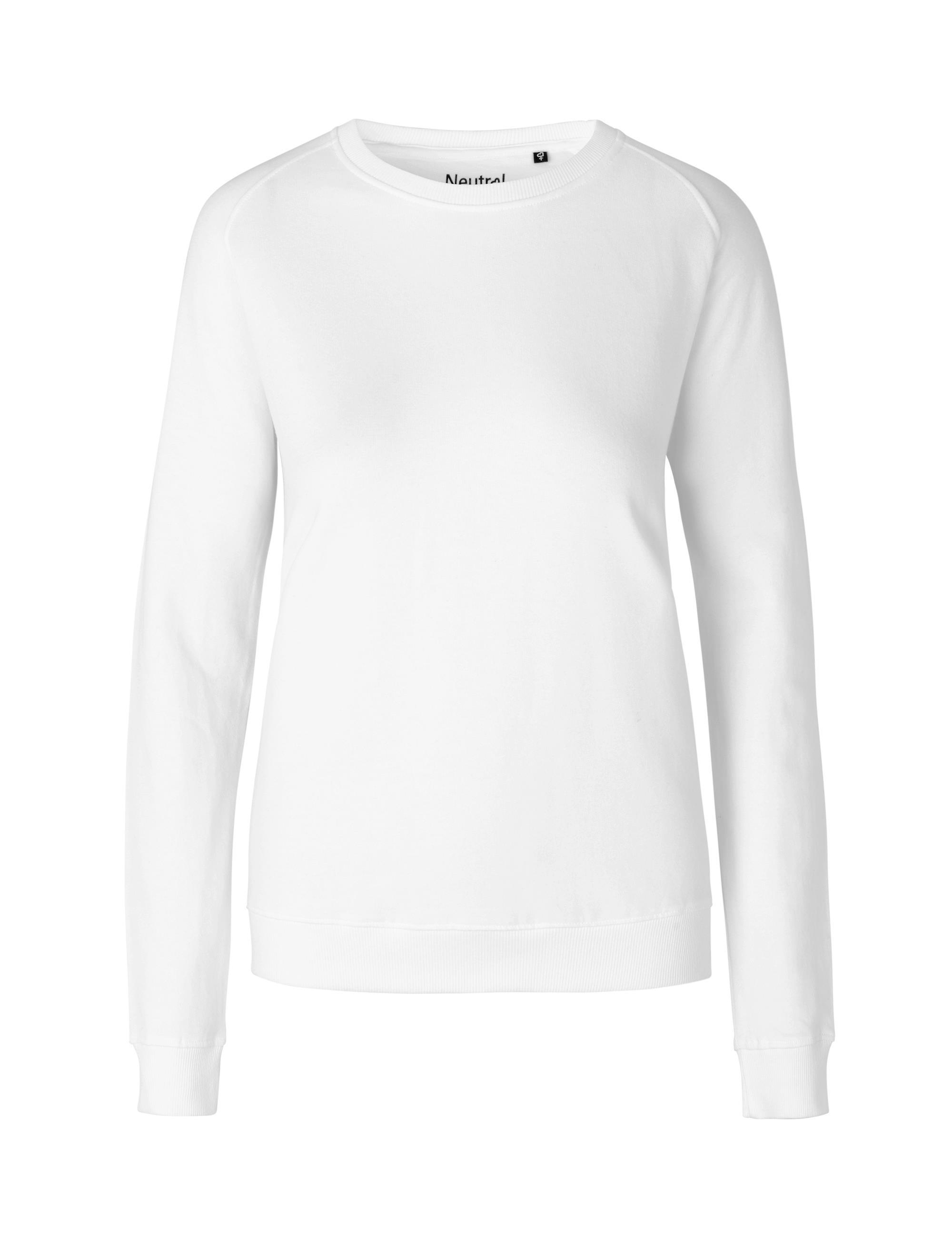 Organic Fairtrade Ladies Sweatshirt 300 g/m² Neutral® White L