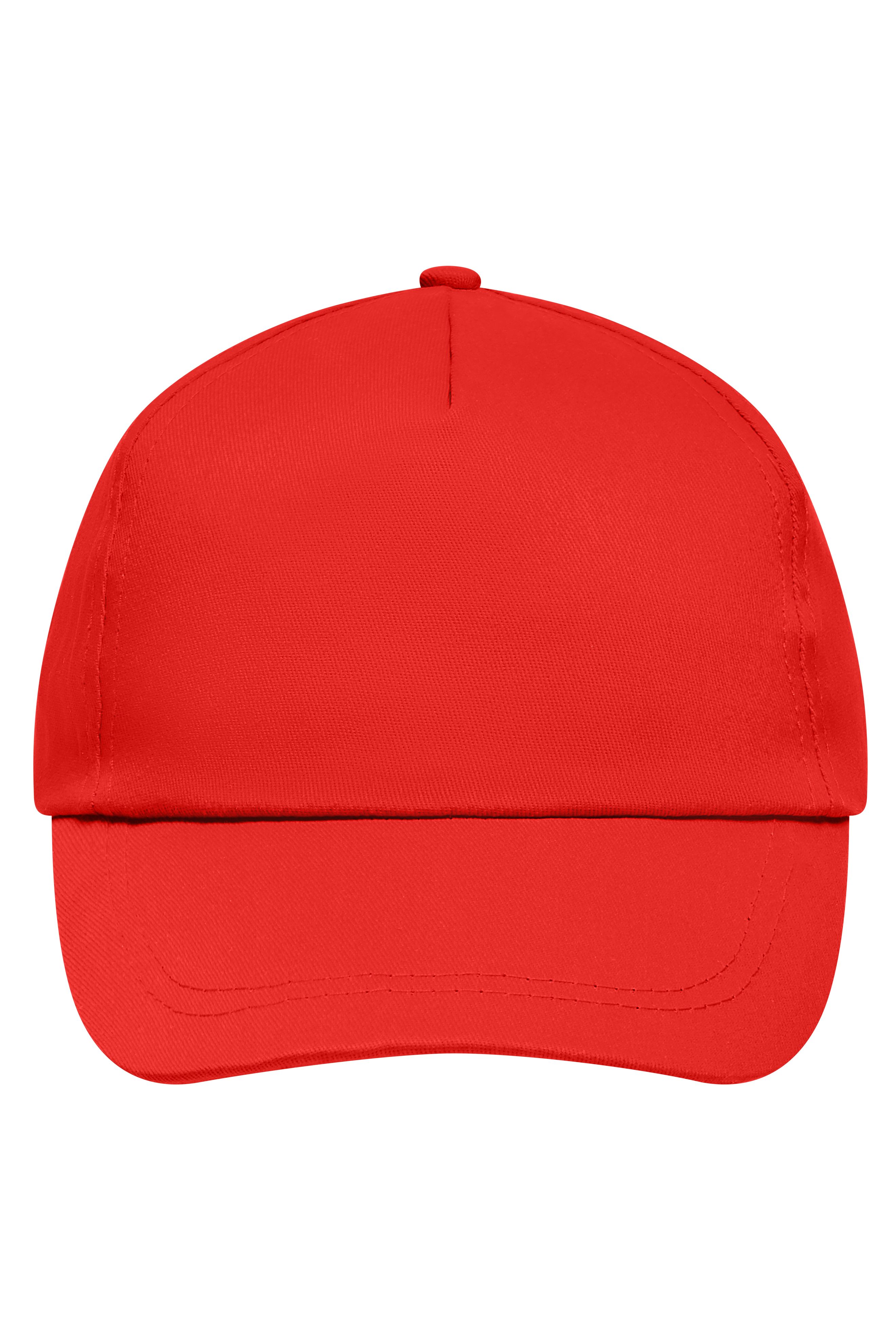 5 Panel Promo Cap Lightly Laminated Myrtle Beach® Signal-red