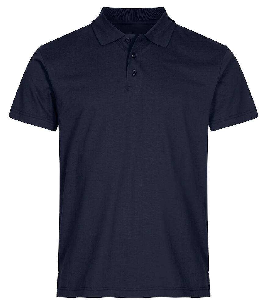 Herren Basic Poloshirt Clique® Dark Navy 580 XS