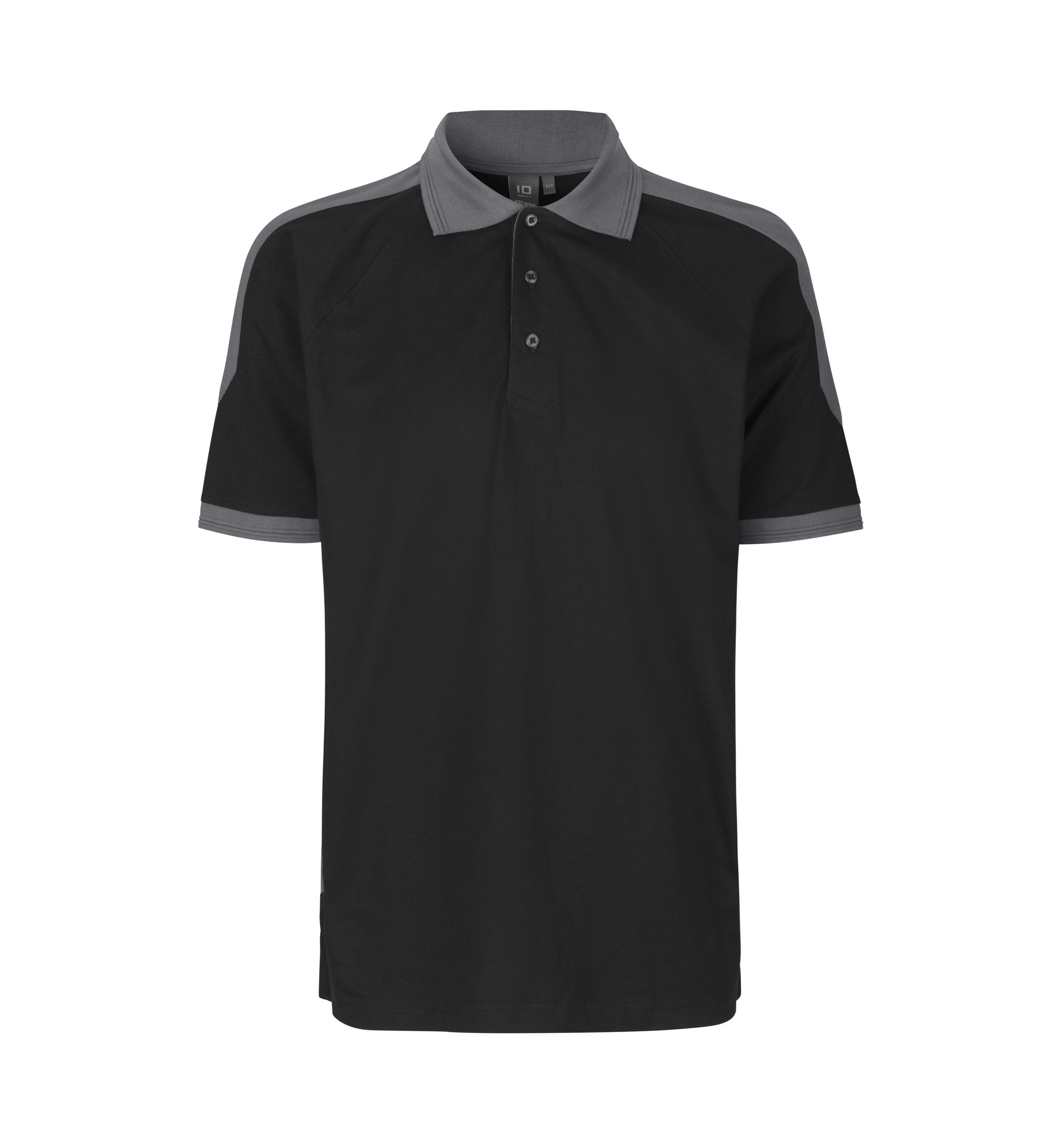 PRO Wear Poloshirt Kontrast 220 g/m² ID Identity® Schwarz XS