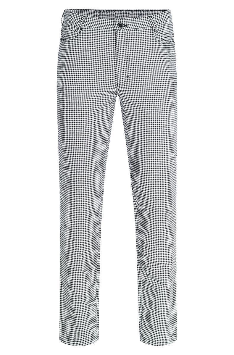 Herren Koch-Hose SW-Pepita Greiff® S/W Pepita 58