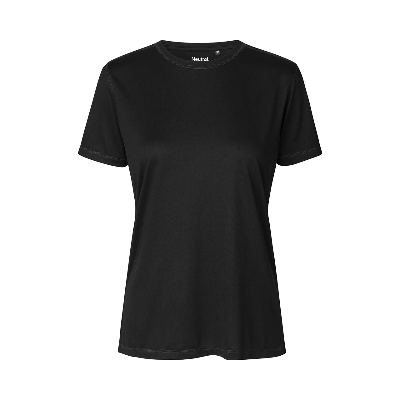 Fairtrade Recycled Performance Damen-T-Shirt 155 g/m² Neutral® Black XXL