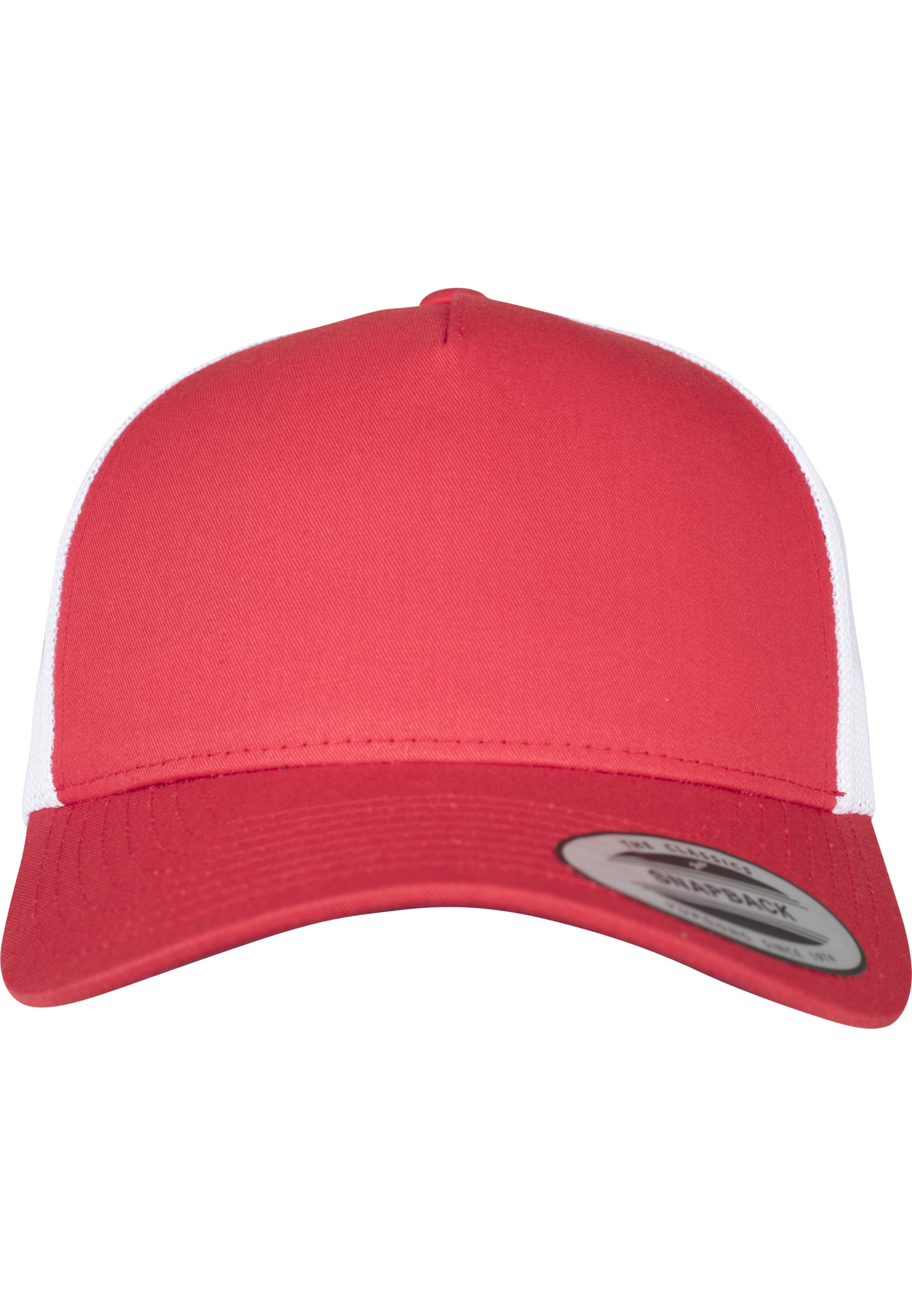 5-Panel Retro Trucker 2-Tone Cap FLEXFIT® Red/White One Size