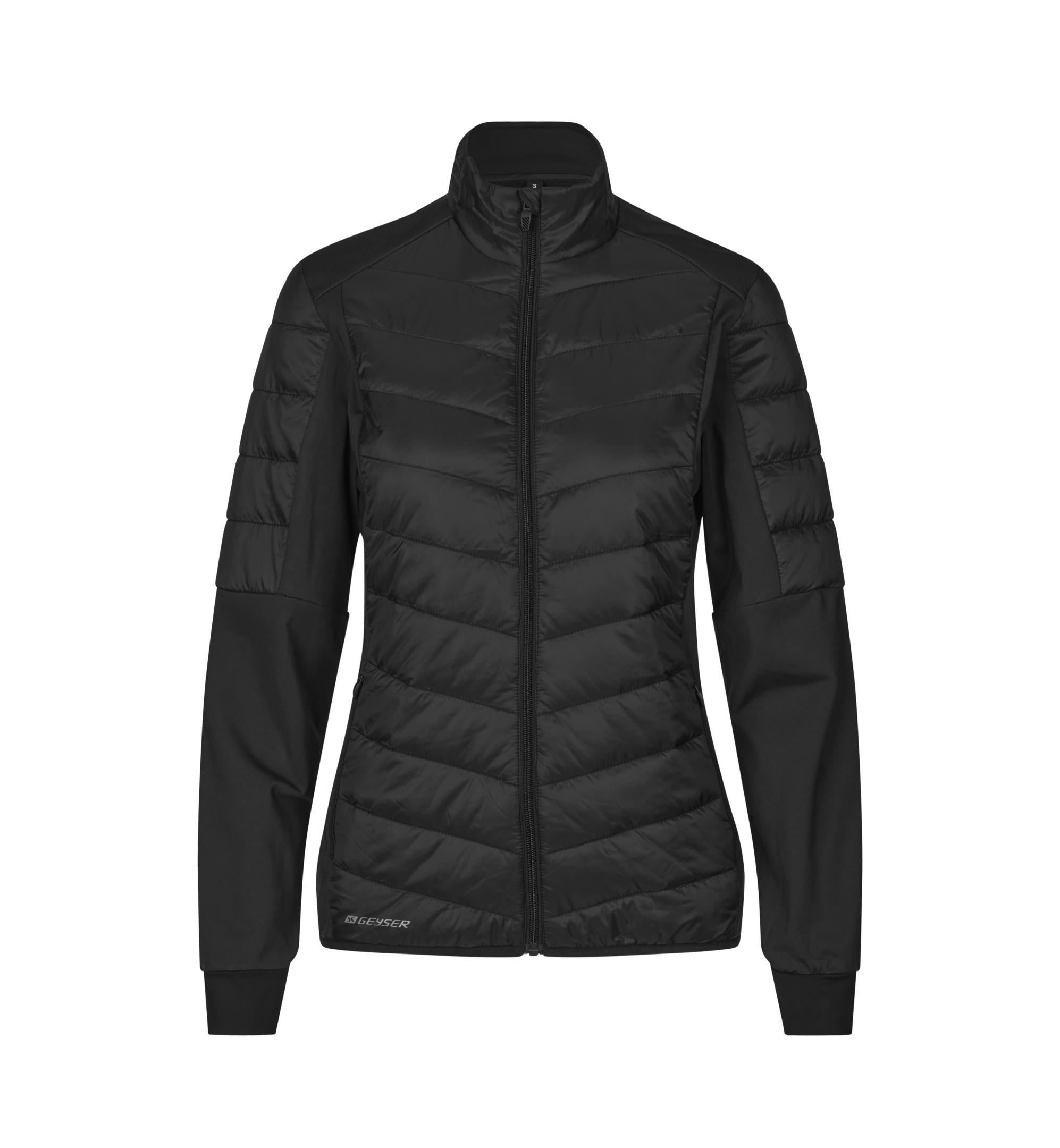 Damen Hybridjacke Geyser by ID® Schwarz 4XL