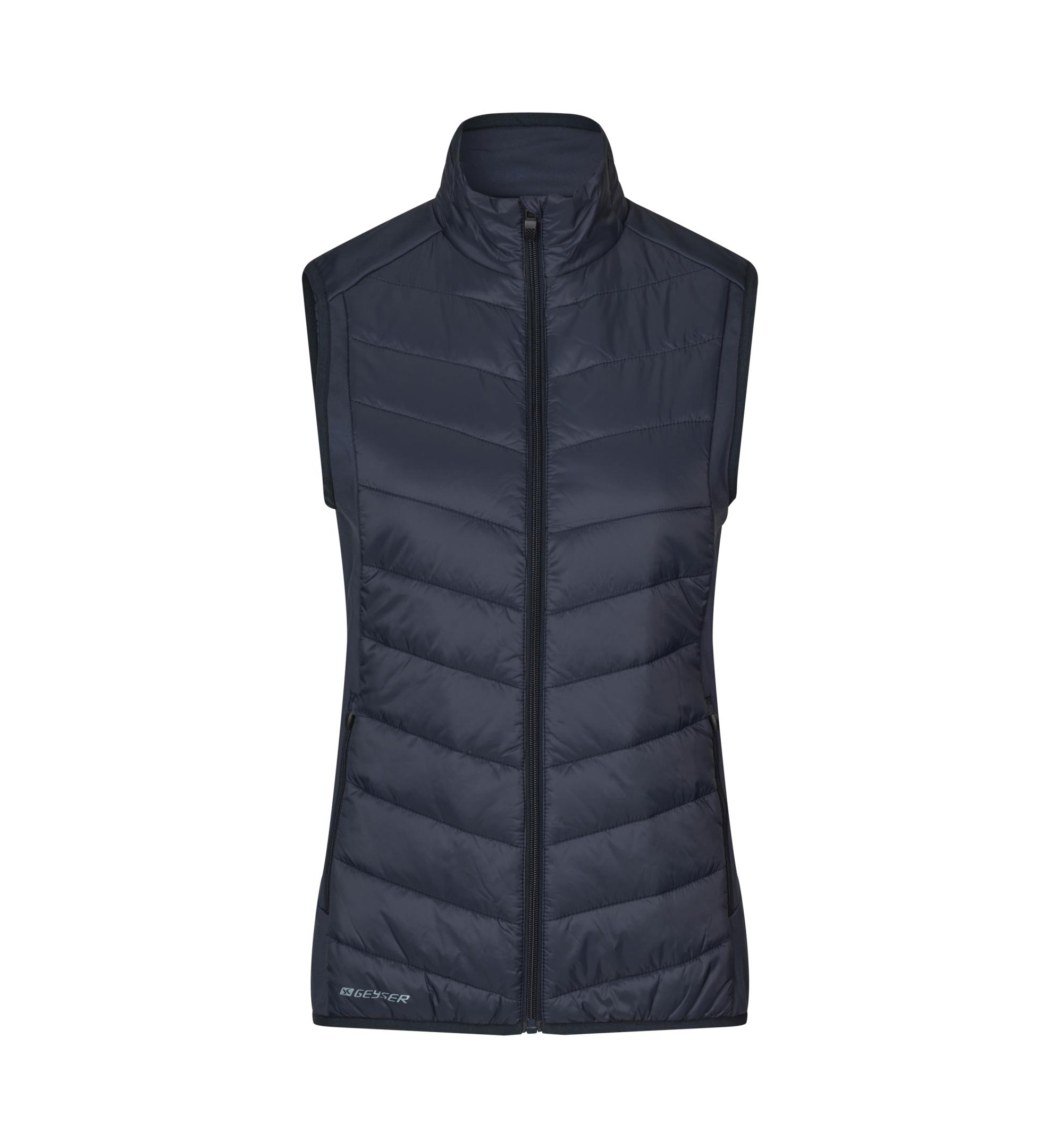 Damen Hybridweste Geyser by ID® Navy 4XL