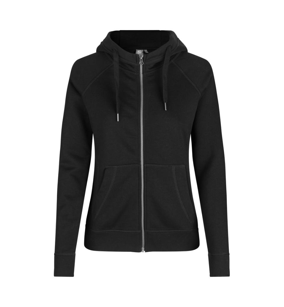 Ladies CORE Hoodie Jacket Classic 300 g/m² ID Identity® Black XS