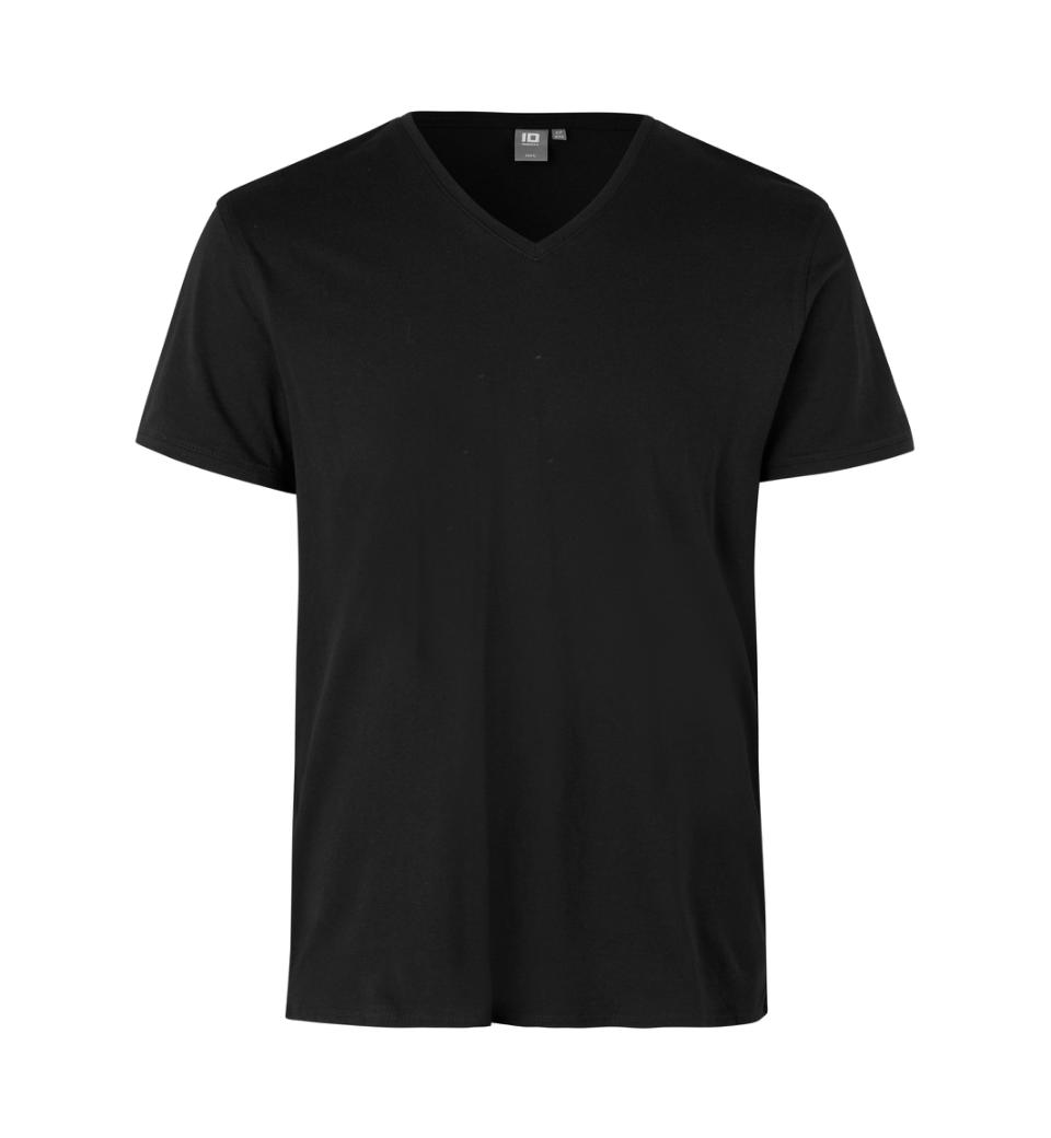 CORE T-Shirt Herren | V-Ausschnitt 160 g/m² ID Identity® Schwarz 3XL