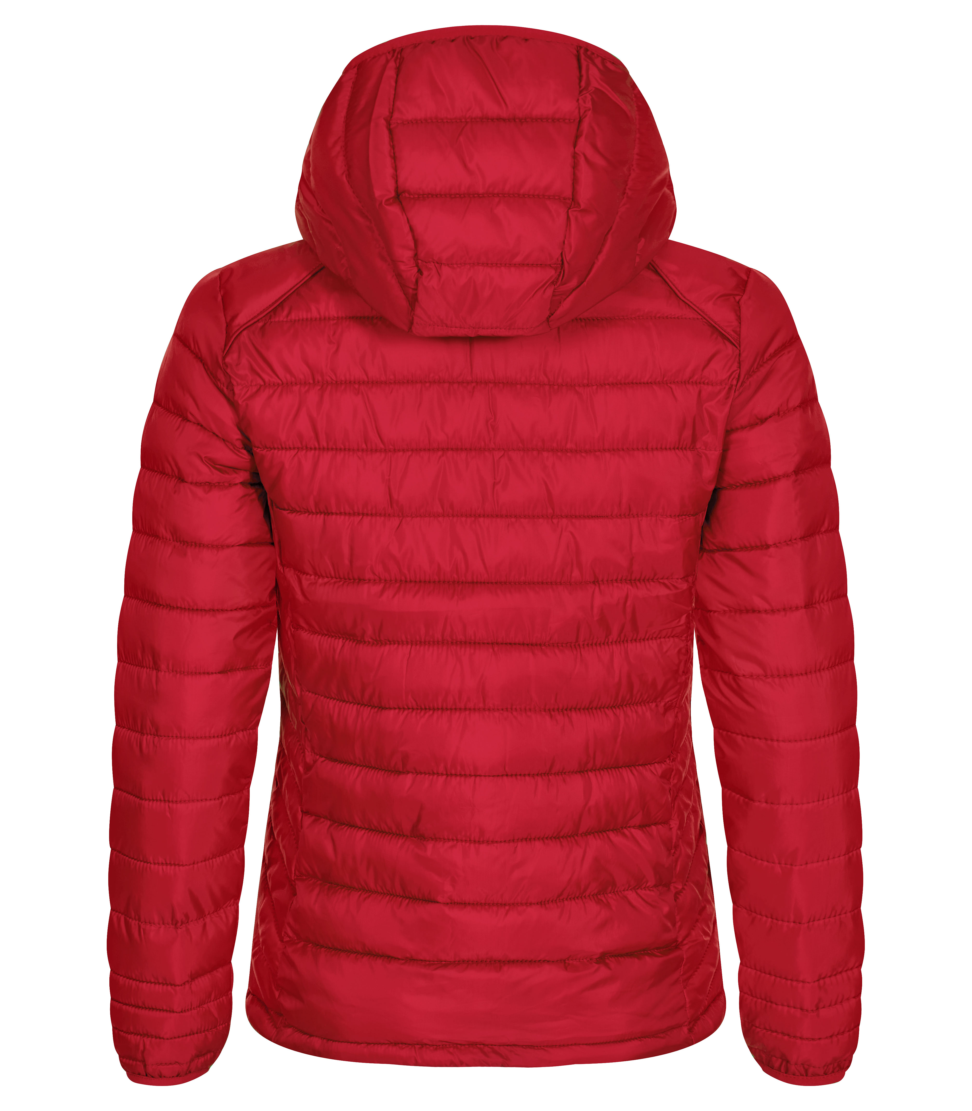 Ladies quilted jacket Hudson Clique® Red 35 M