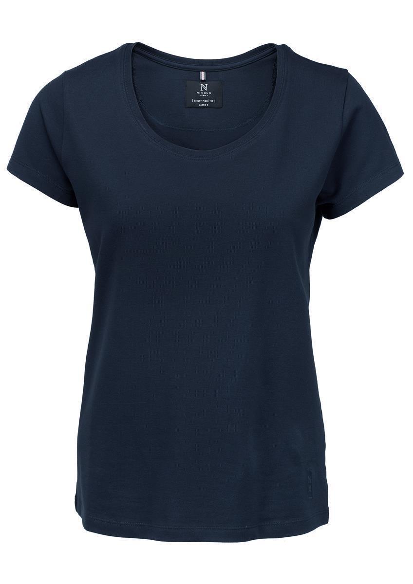 Damen Bio-Baumwoll-Pique-T-Shirt Danbury 230 g/m²  Nimbus® navy 3XL