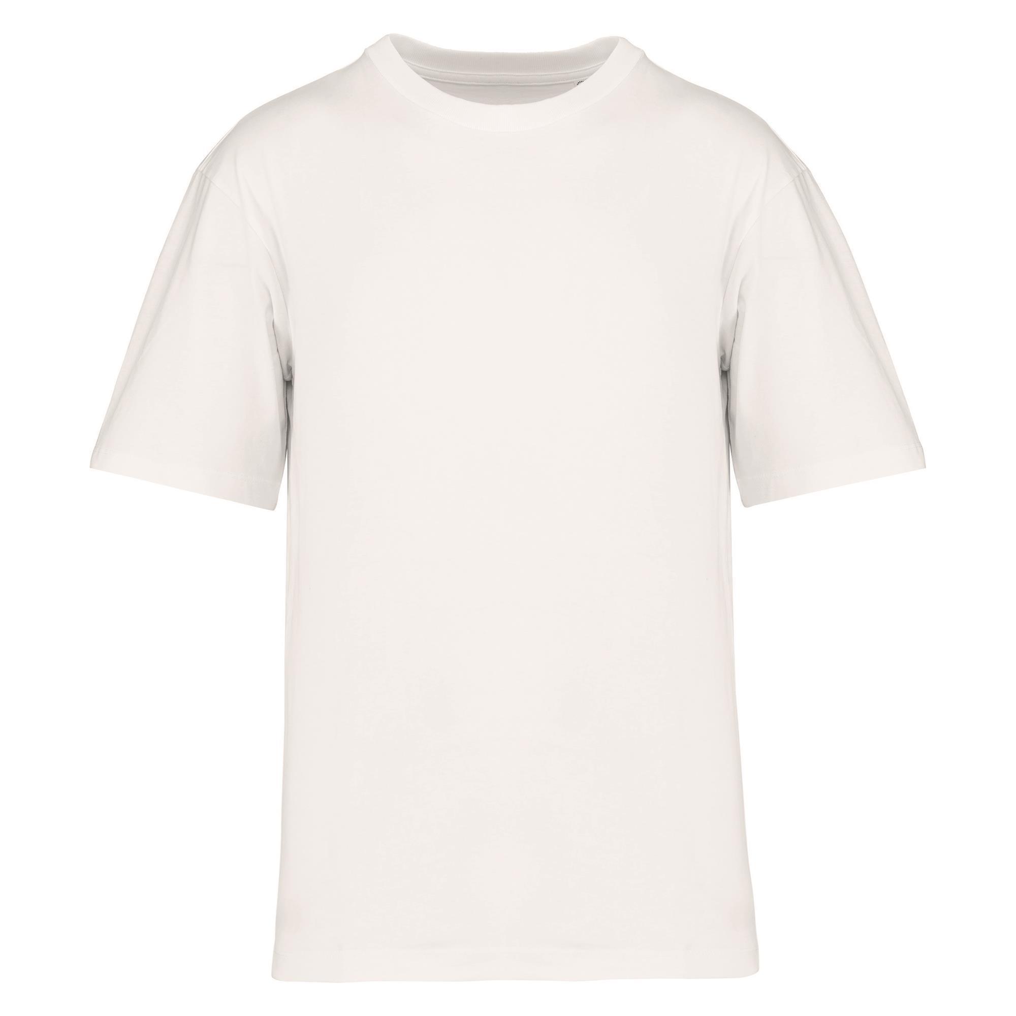 Herren Oversized Bio-Baumwoll-T-Shirt 200 g/m² Native Spirit® White XL