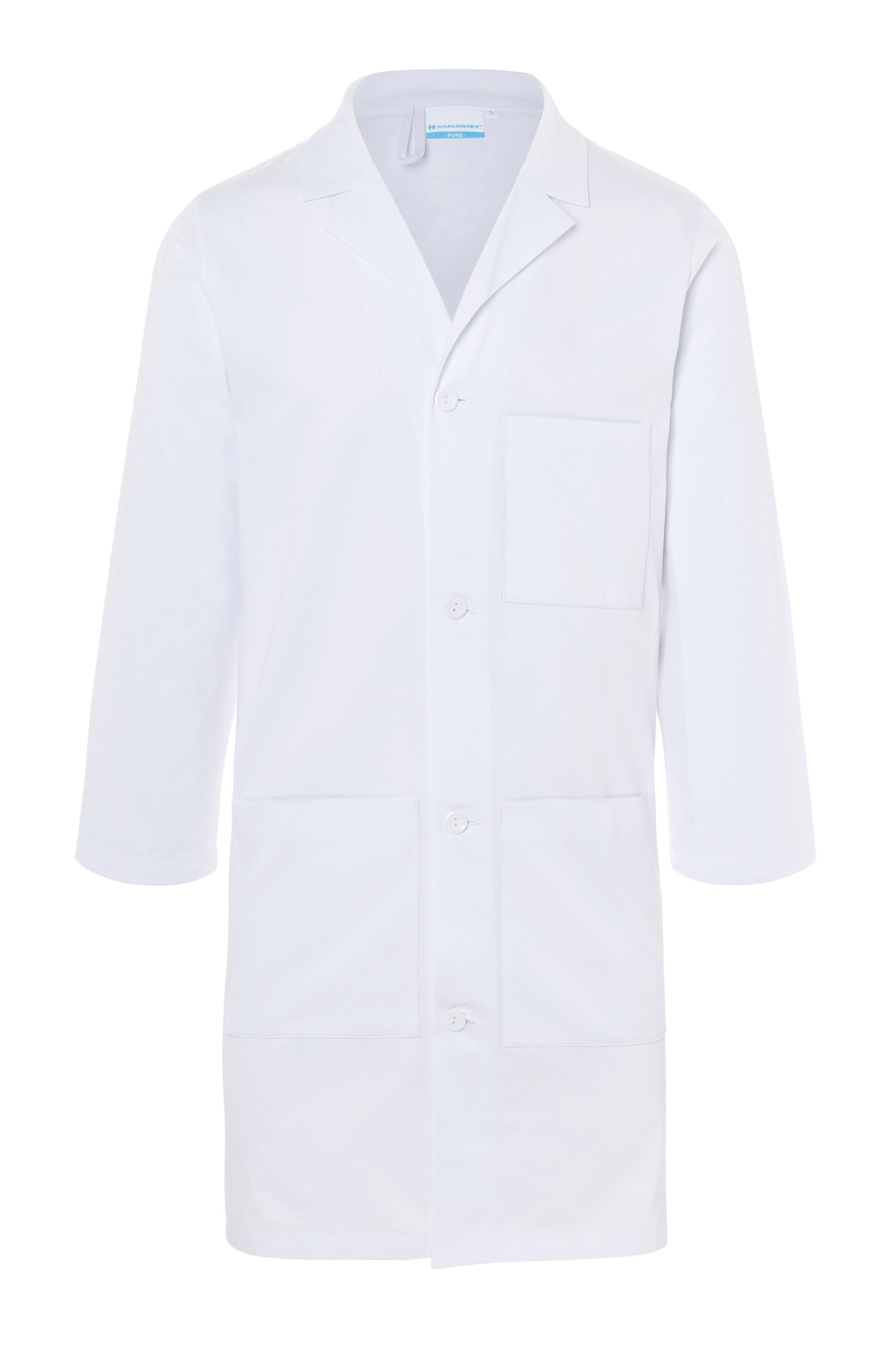Men's lab coat cotton Karlowsky® white M (50)