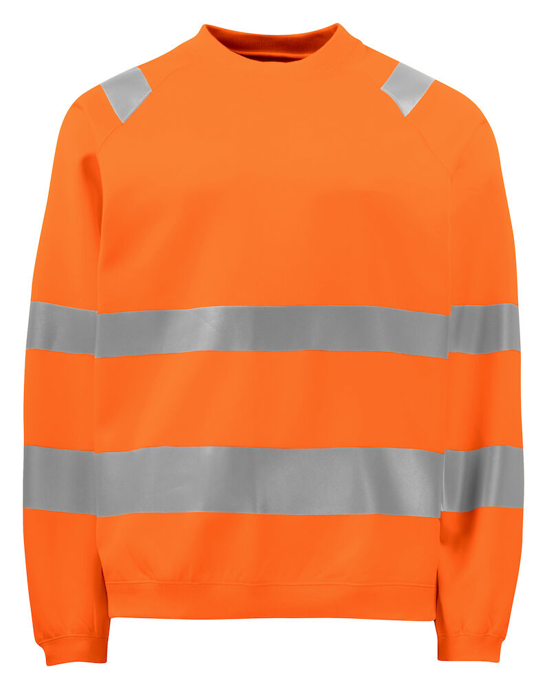 Unisex Sweatshirt EN ISO 20471 KLASSE 3 Projob® Orange XS