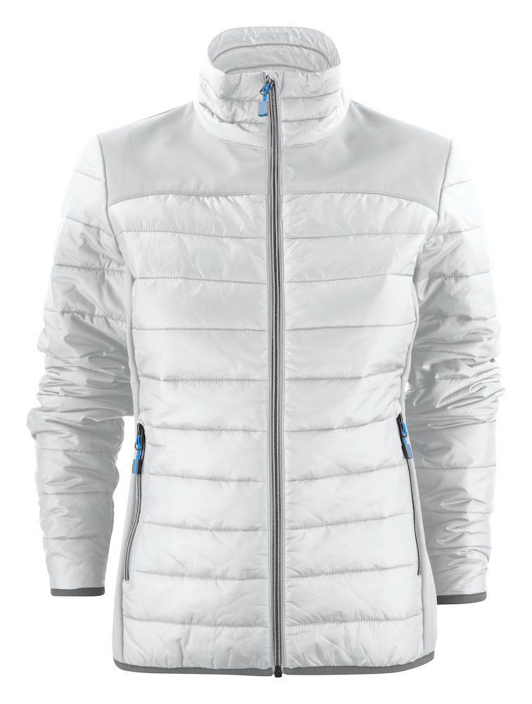 Damen-Steppjacke Expedition PRINTER® Weiß XS