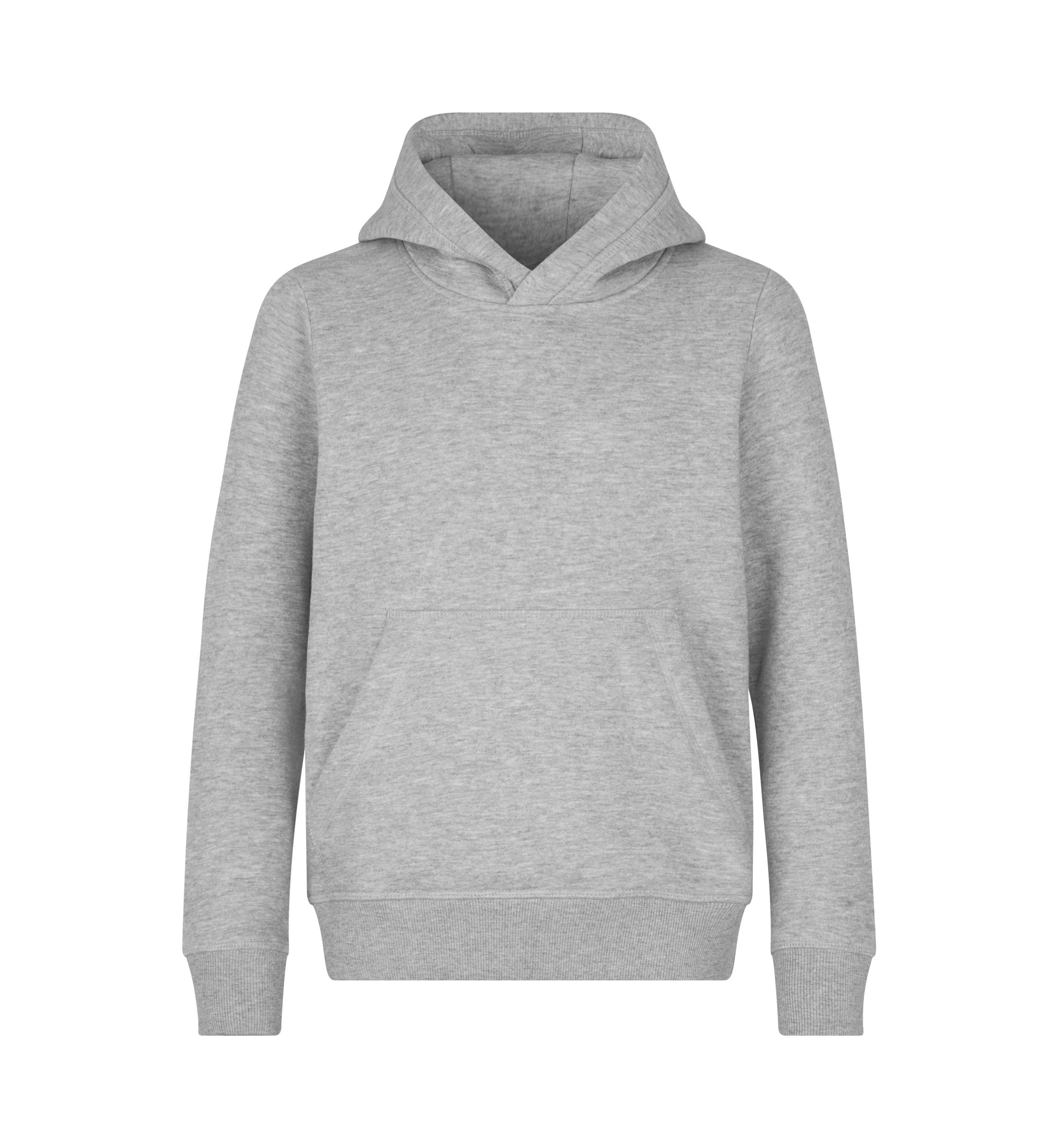 Kinder CORE Hoodie Classic 300 g/m² ID Identity® Grau meliert 4/6 Jahre