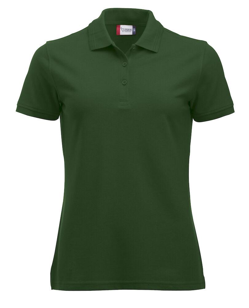 Damen Workwear Poloshirt Manhattan 200 g/m² Clique® Flaschengrün 68 XXL