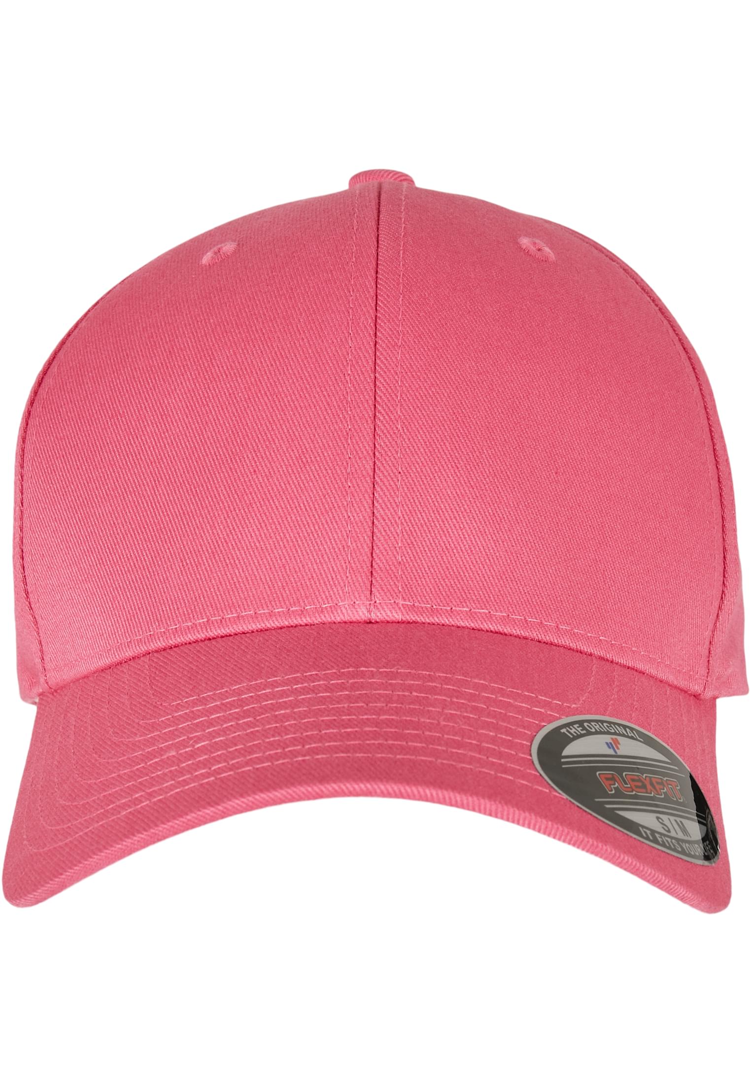 Wooly Combed Baseball-Cap FLEXFIT® Dark Pink XXL