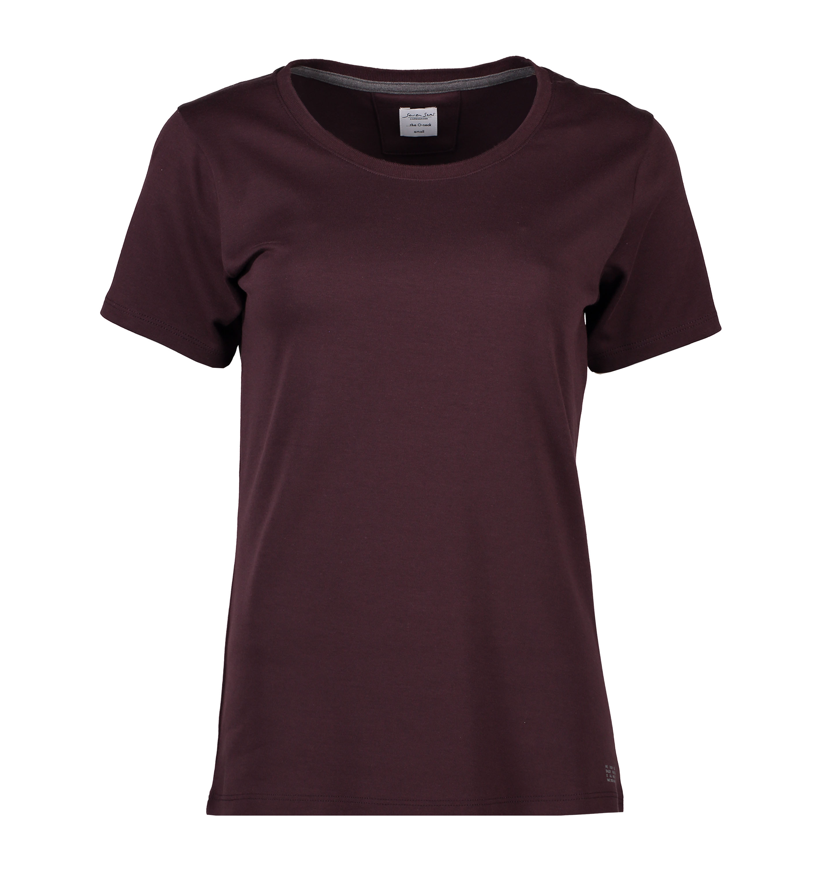 Damen T-Shirt Interlock 180 g/m² Seven Seas® Tiefrot 2XL