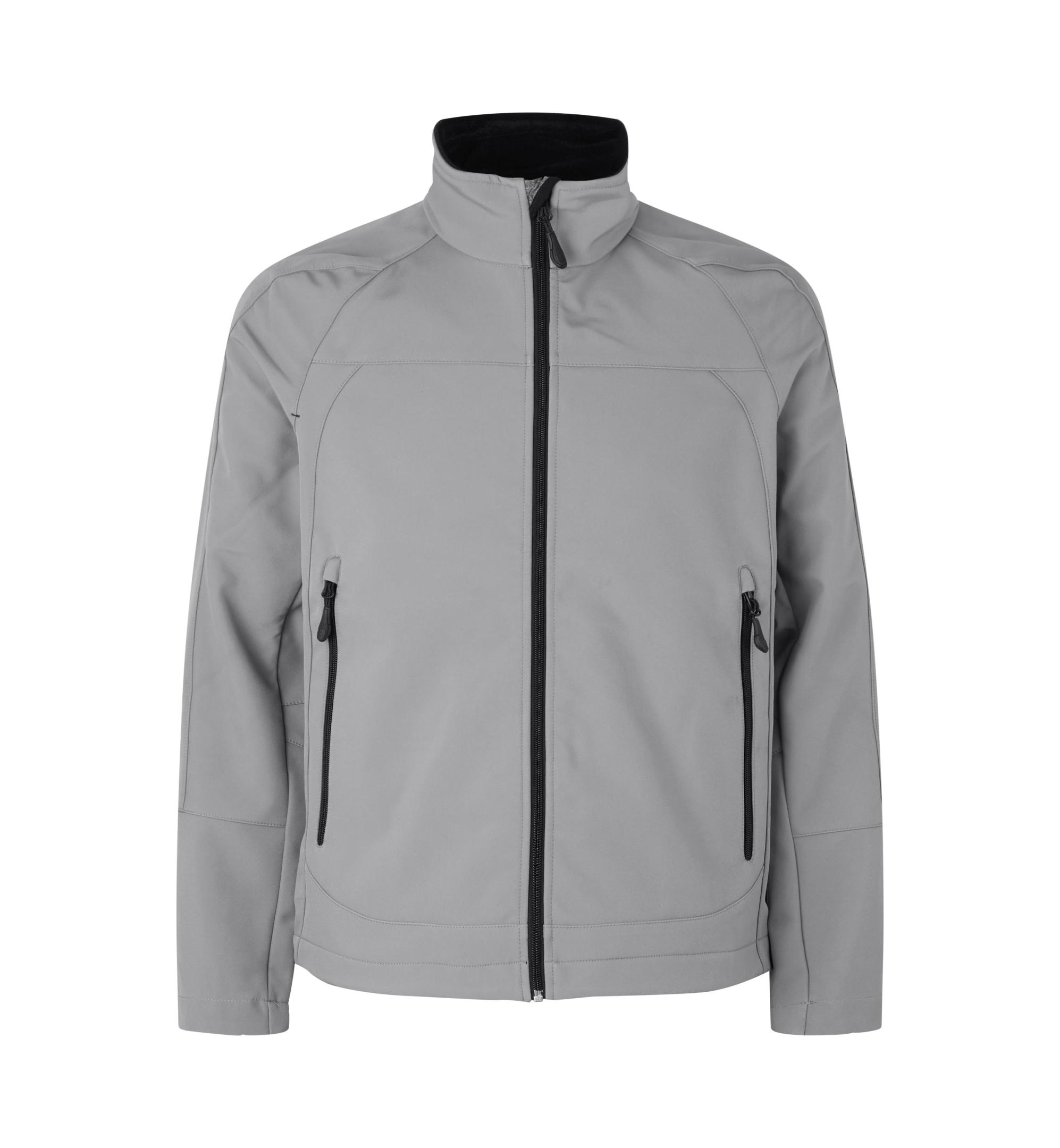 Herren Soft Shell-Jacke | Performance ID Identity® Grau 4XL